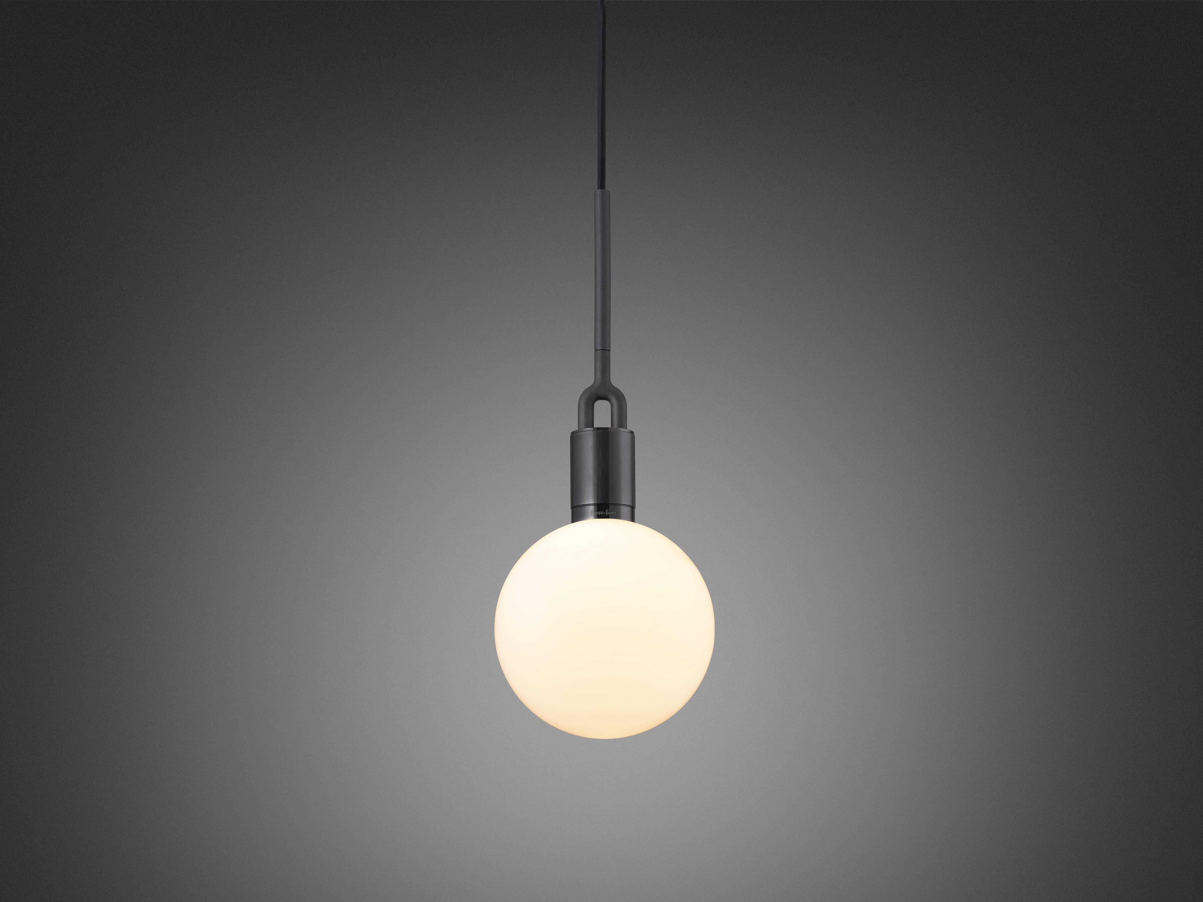 Buster + Punch Forked 1-Light Gun Metal Gunmetal Globe Mini Pendant