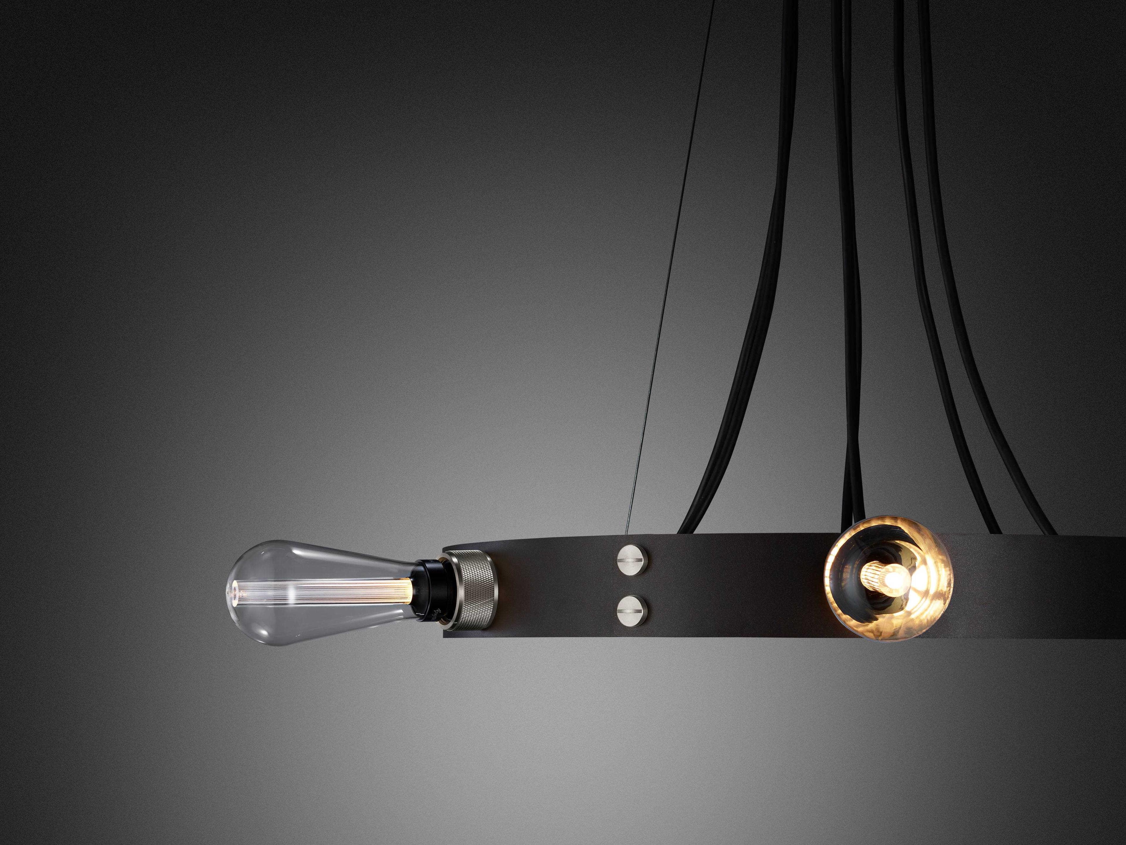 Buster + Punch Hero 6-Light Steel Pendant