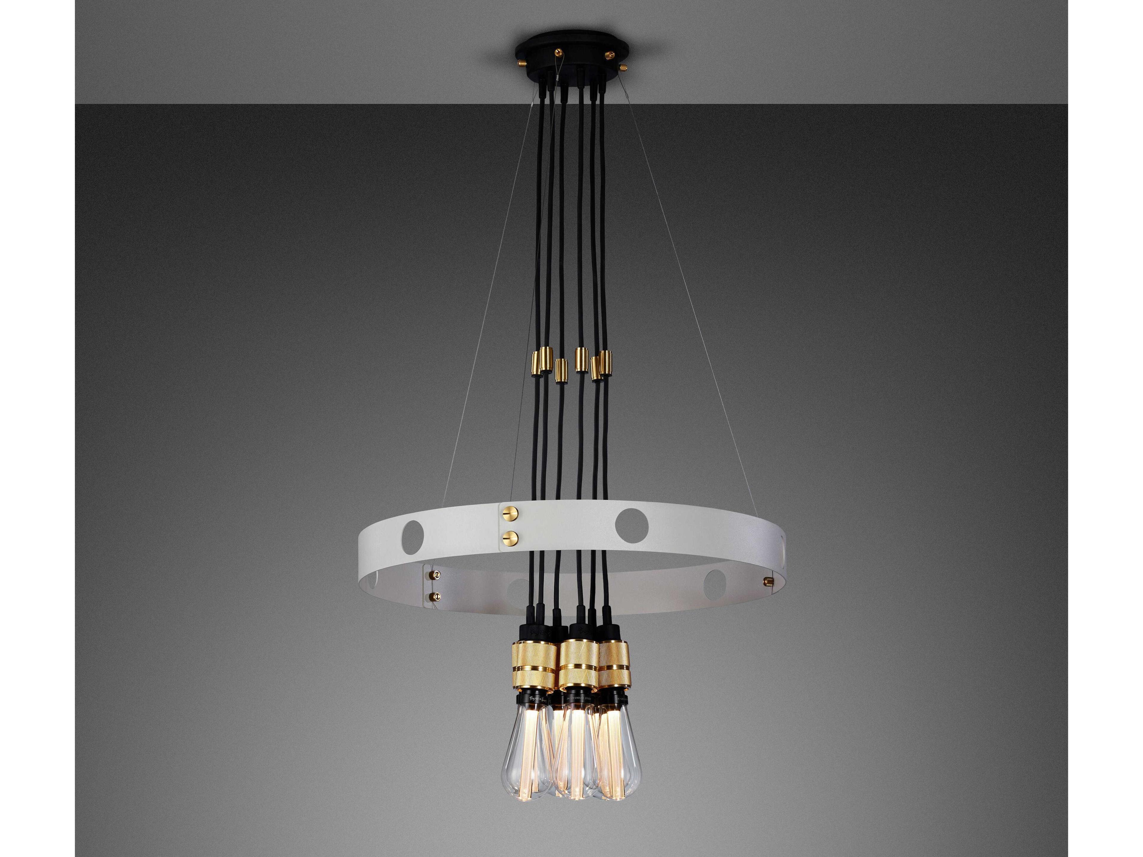 Buster + Punch Hero 6-Light Brass Pendant