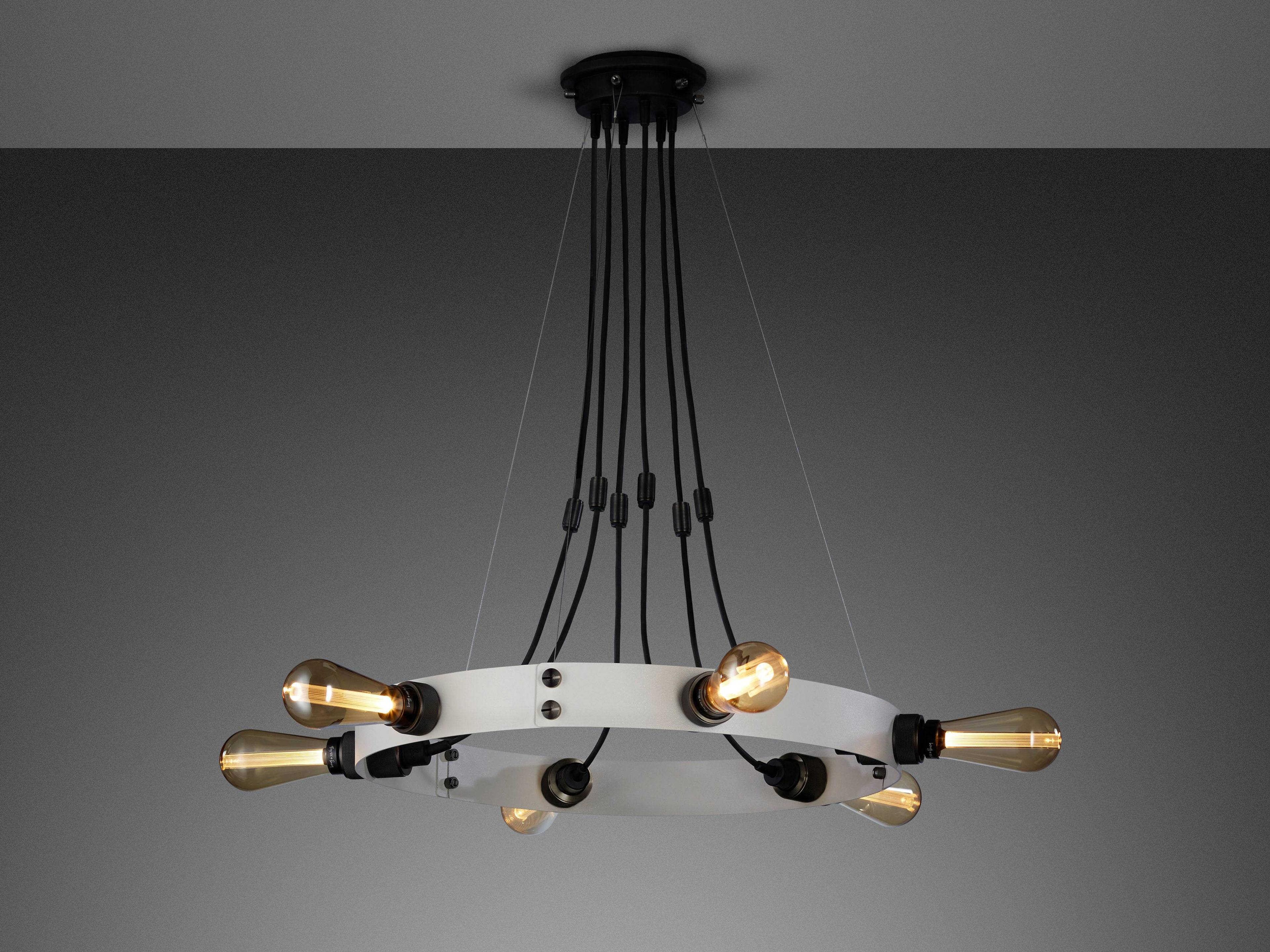 Buster + Punch Hero 6-Light Smoked Bronze Pendant