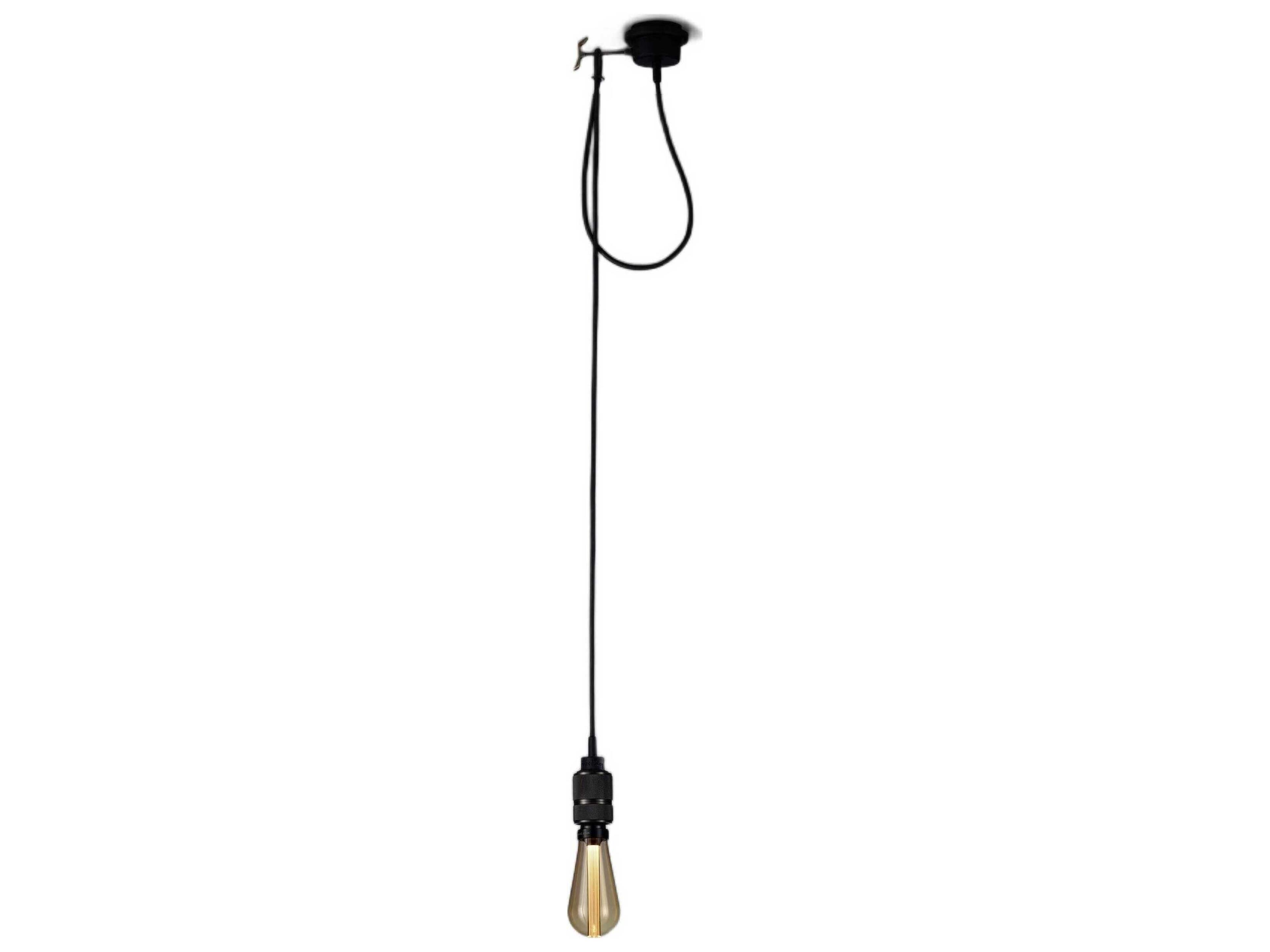Buster + Punch Hooked 1-Light Smoked Bronze Mini Pendant