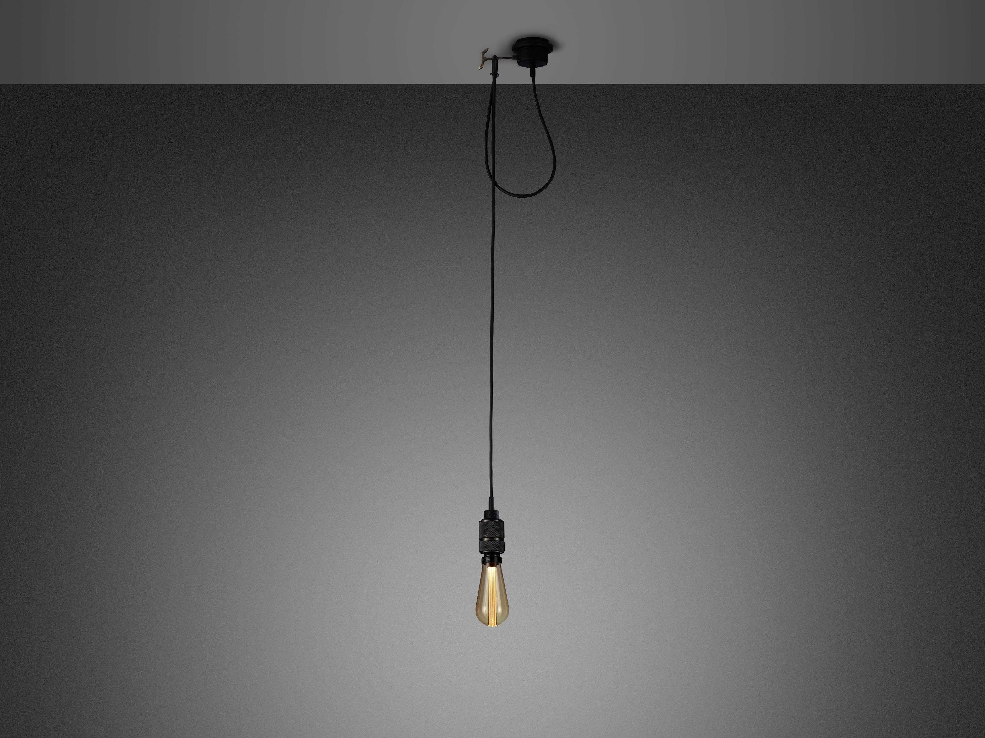 Buster + Punch Hooked 1-Light Smoked Bronze Mini Pendant