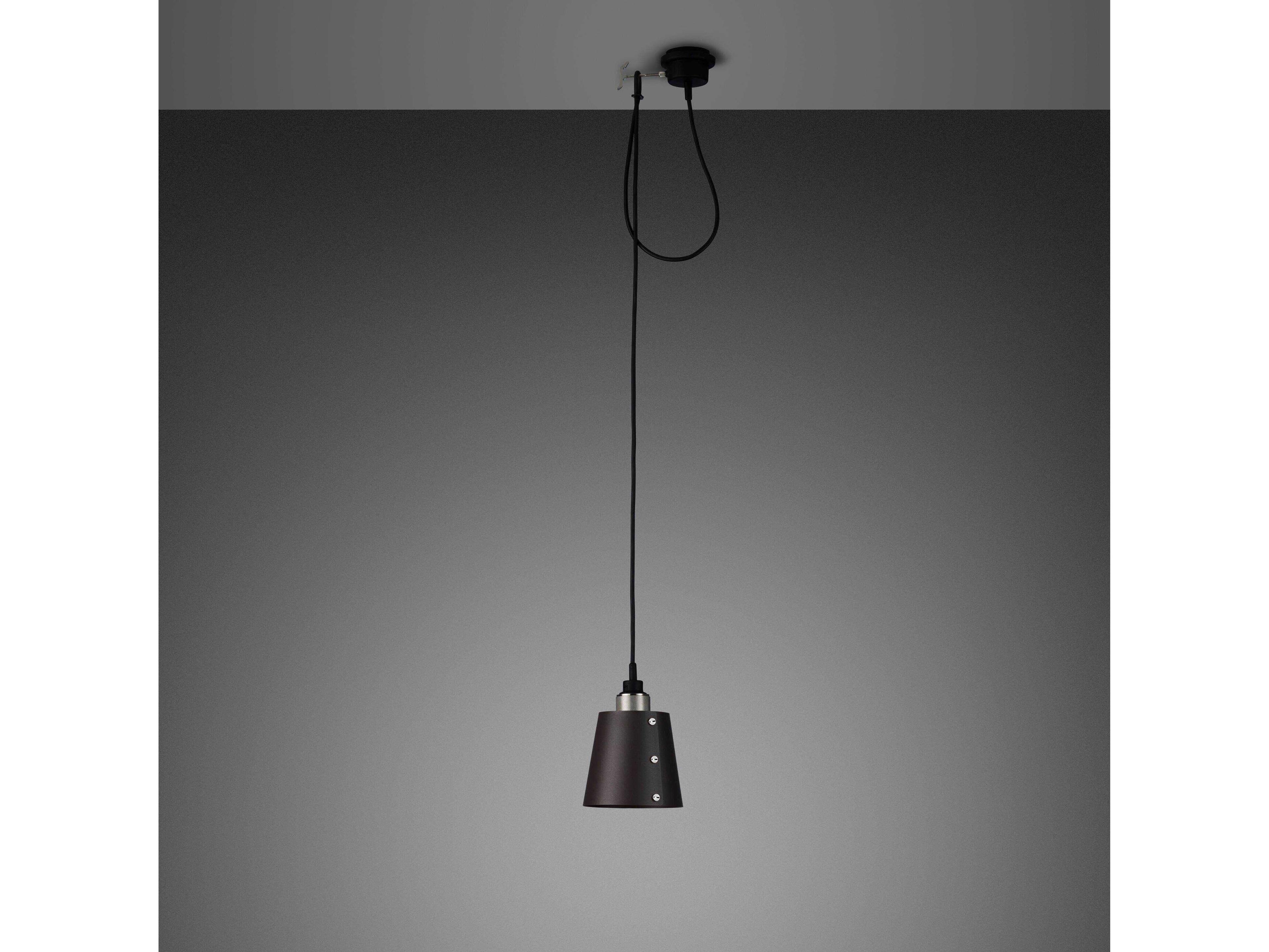 Buster + Punch Hooked 1-Light Steel Black Mini Pendant