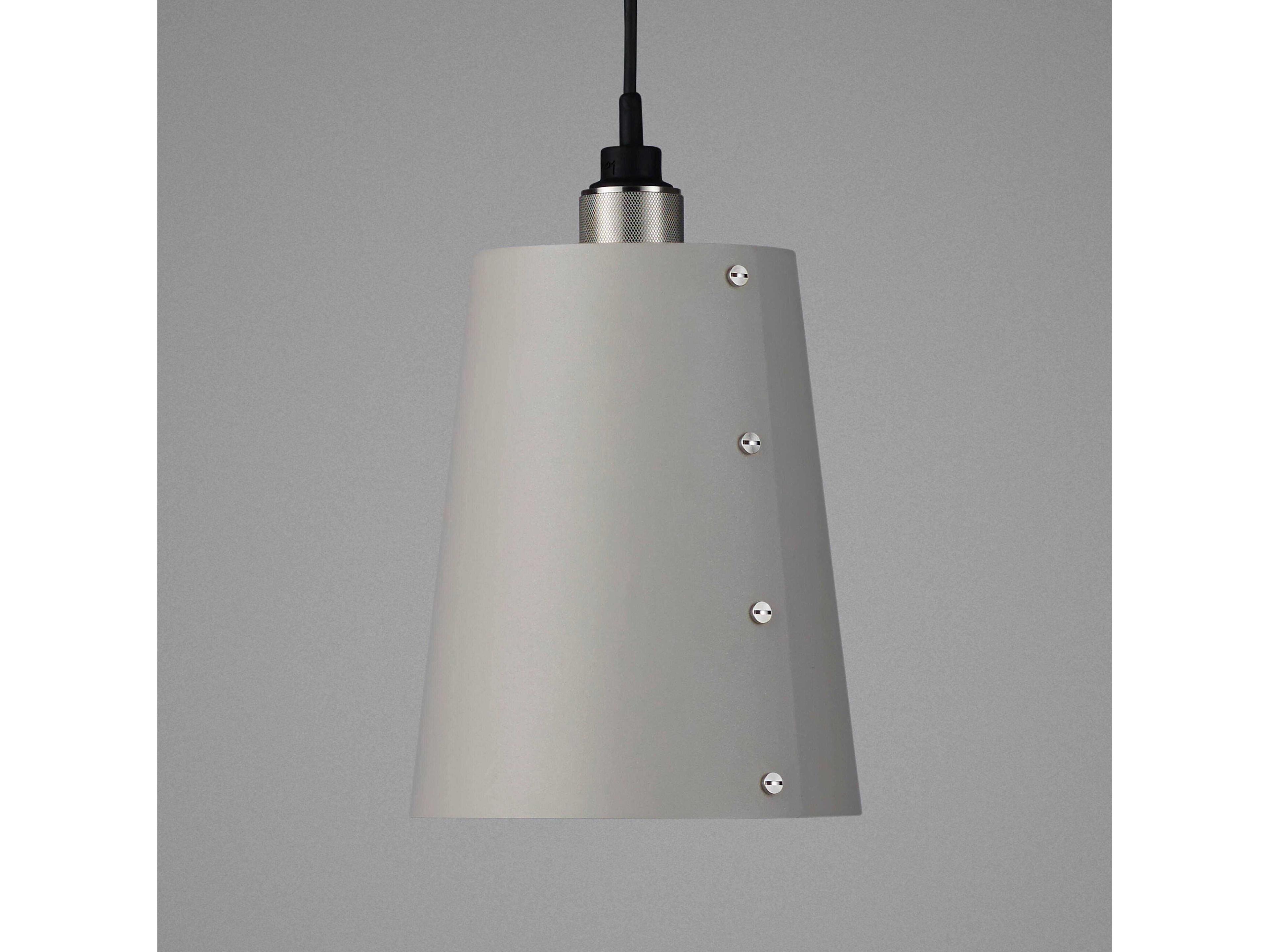 Buster + Punch Hooked 1-Light Steel Gray Mini Pendant