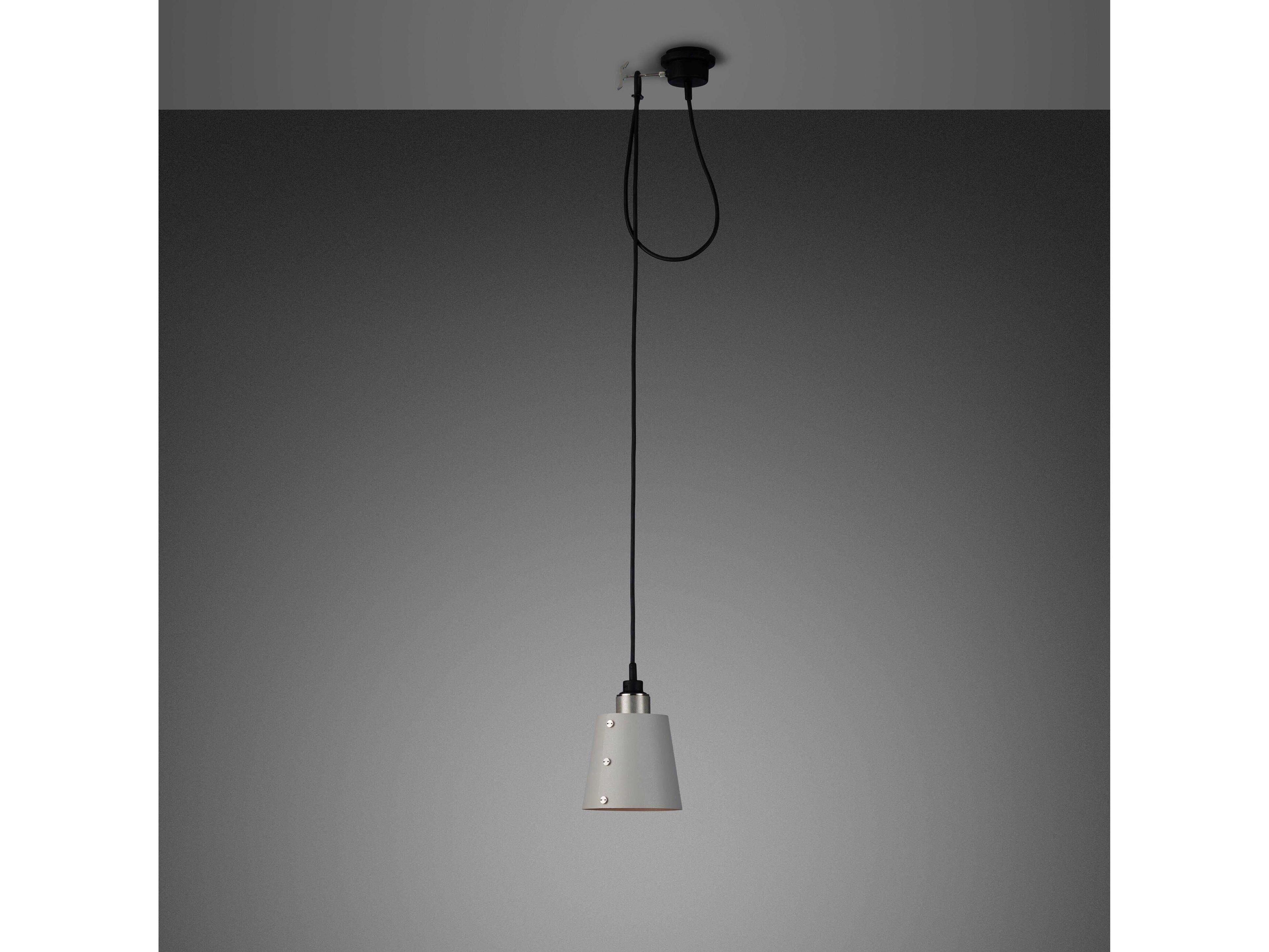 Buster + Punch Hooked 1-Light Steel Gray Mini Pendant