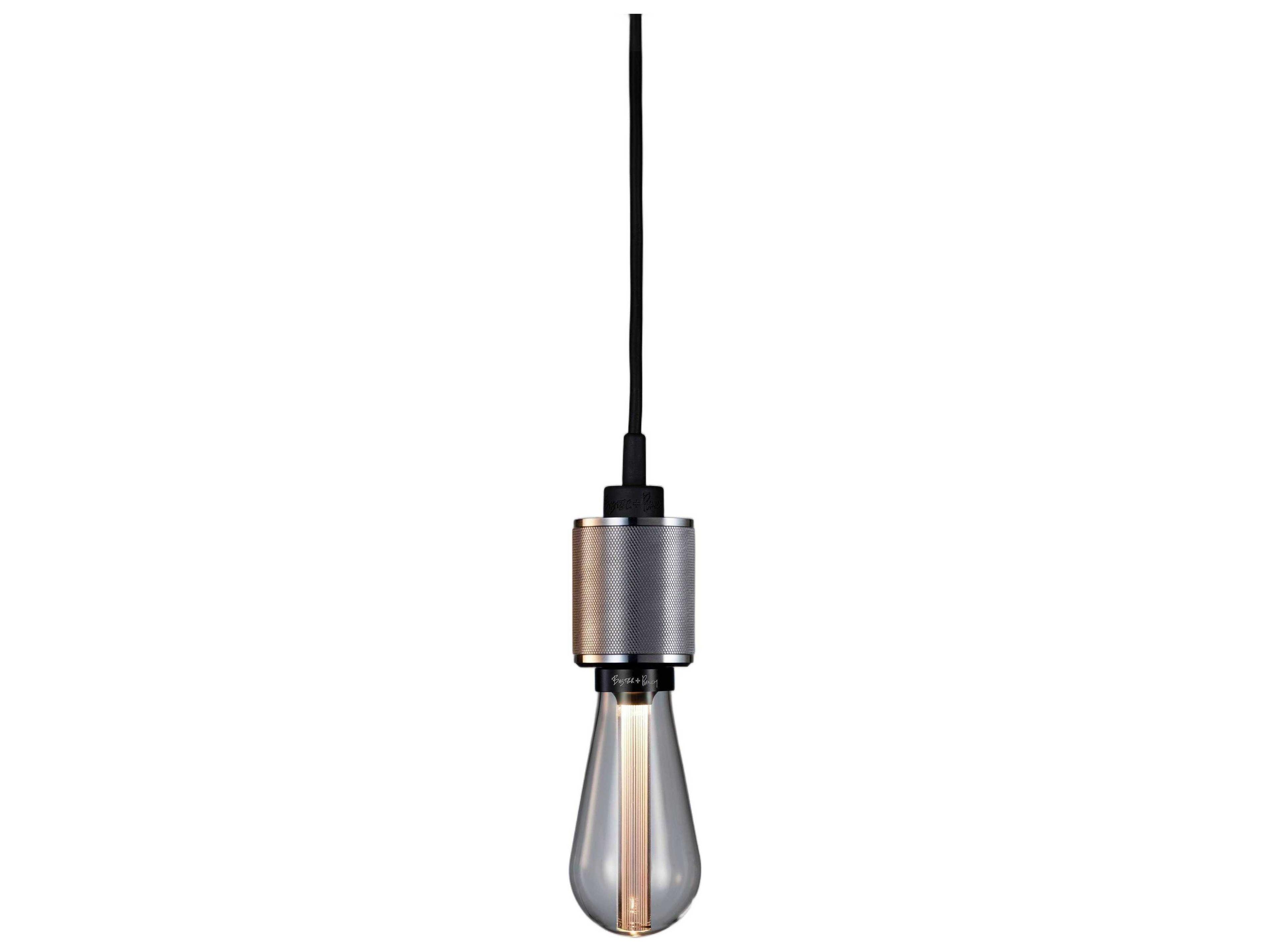 Heavy Metal 1-Light Steel Mini Pendant