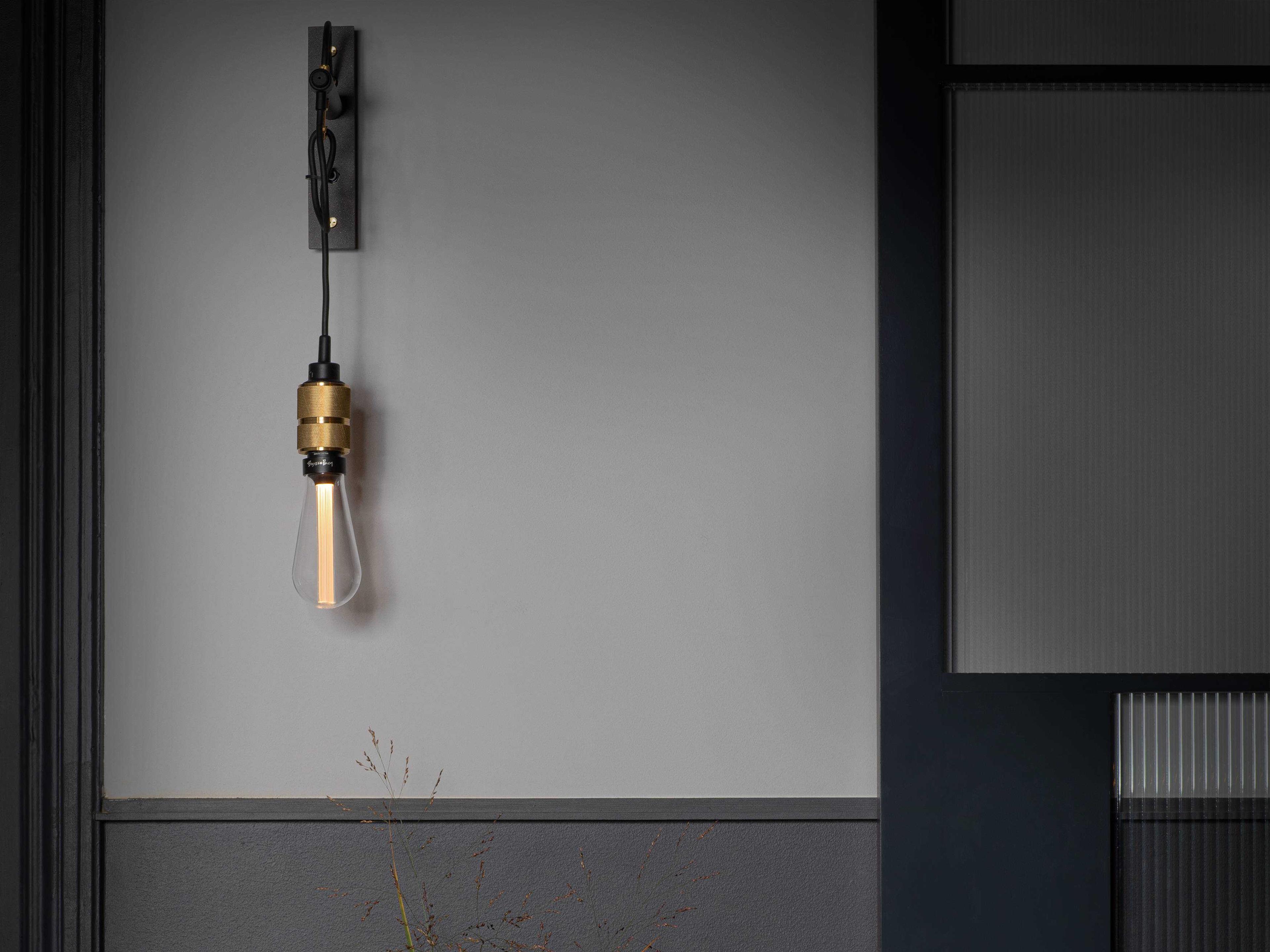 Buster + Punch Hooked 1-Light Brass Wall Sconce