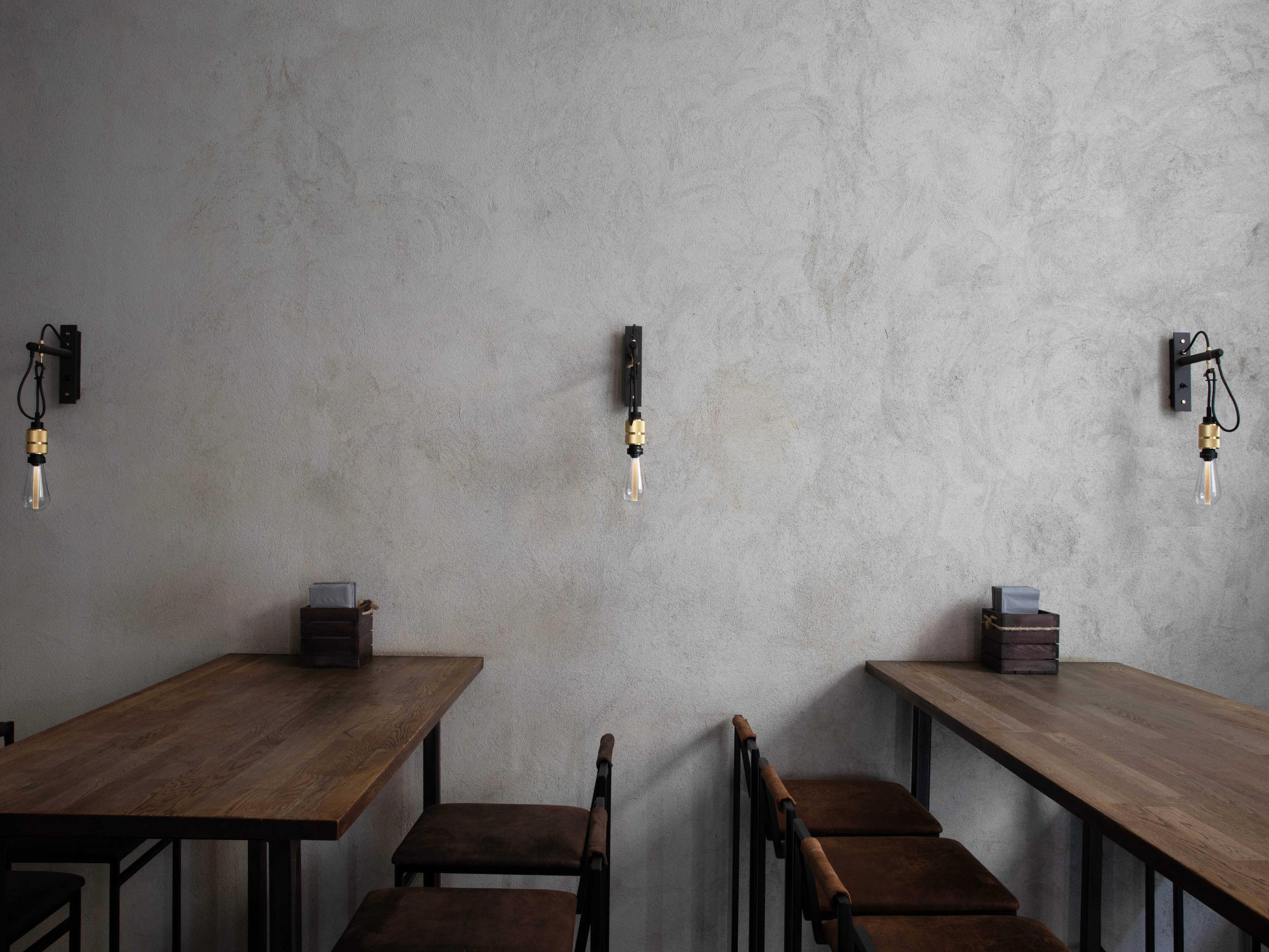 Buster + Punch Hooked 1-Light Brass Wall Sconce