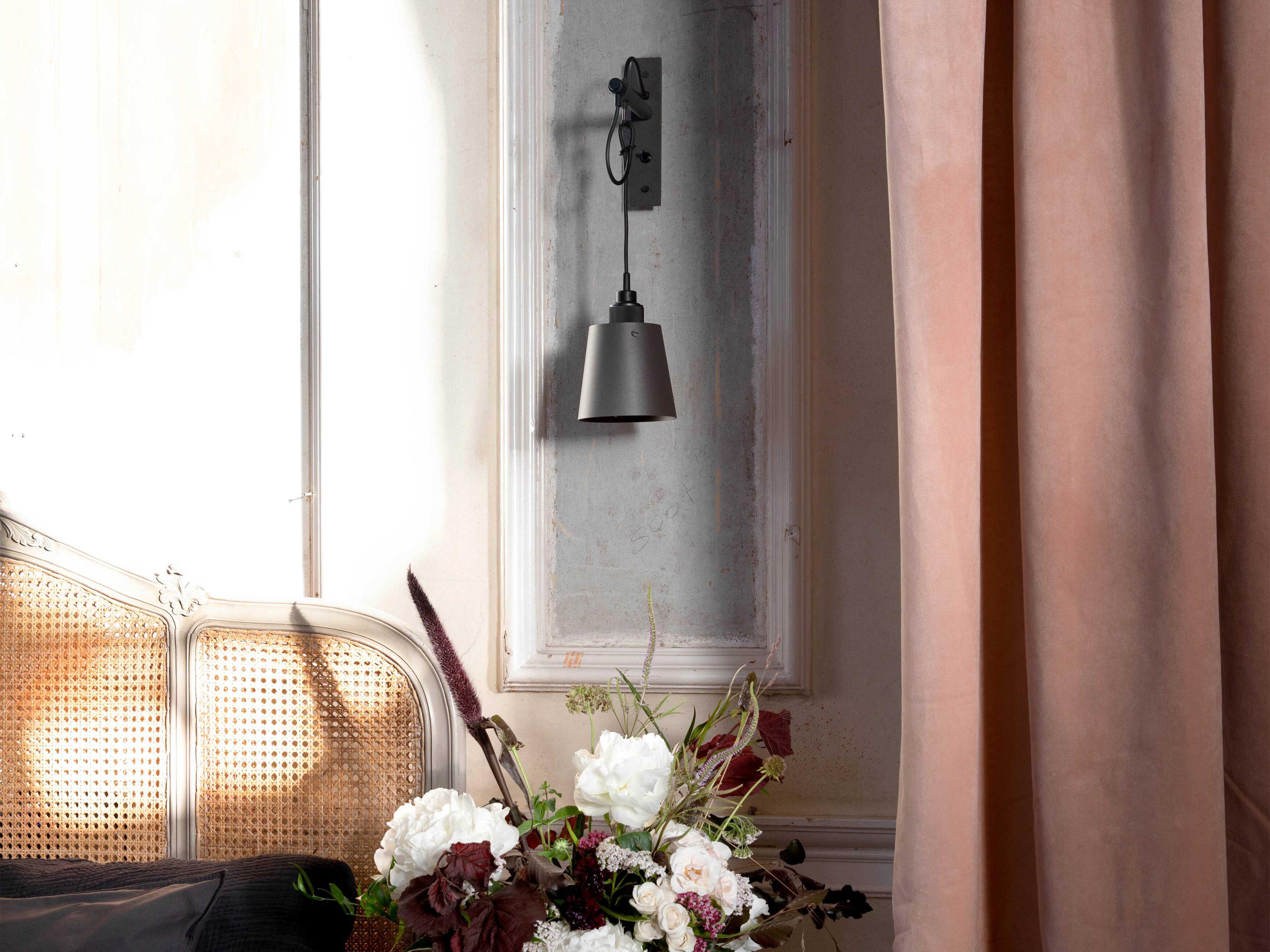 Buster + Punch Hooked 1-Light Smoked Bronze Wall Sconce