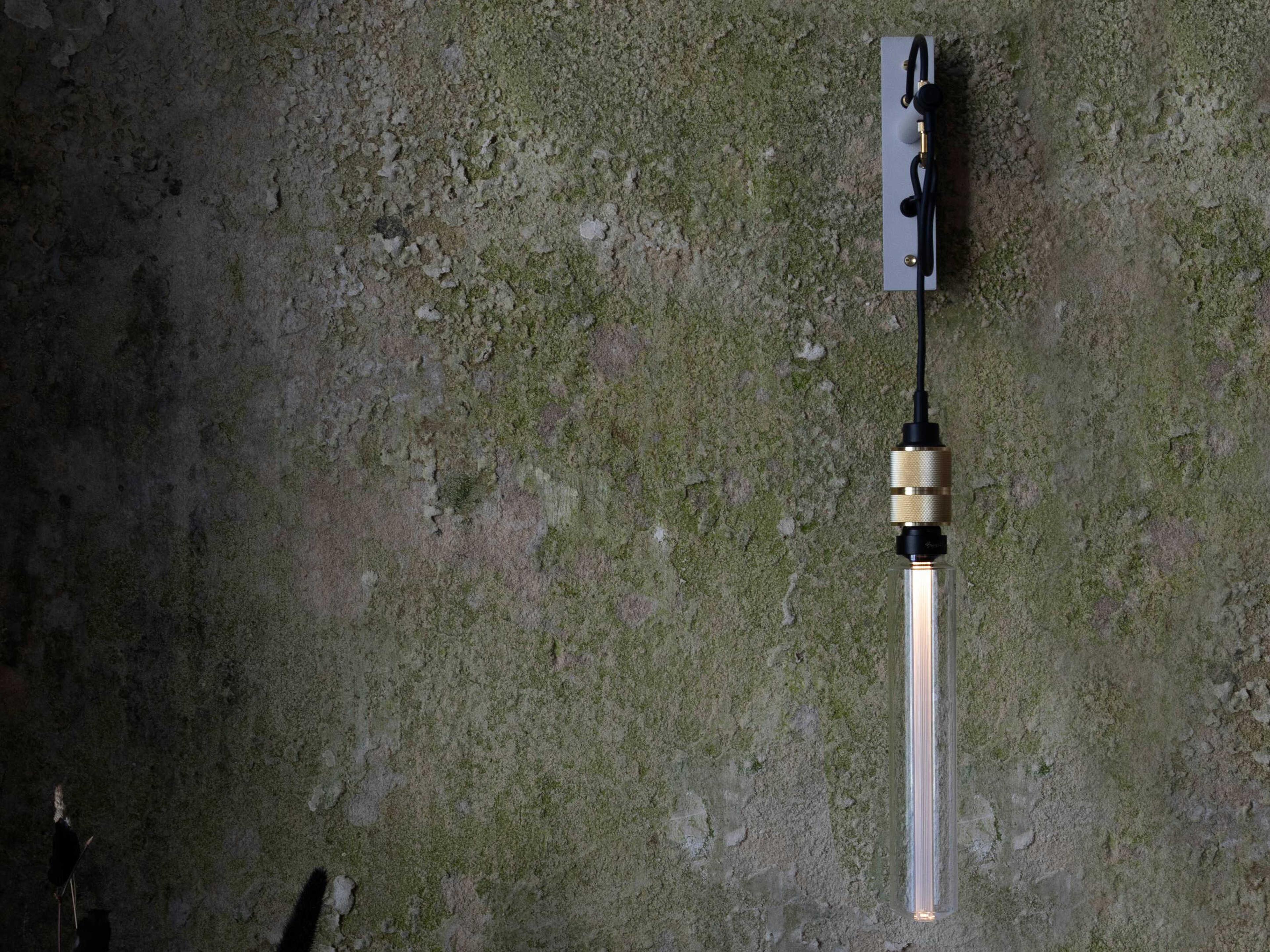 Buster + Punch Hooked 1-Light Brass Wall Sconce