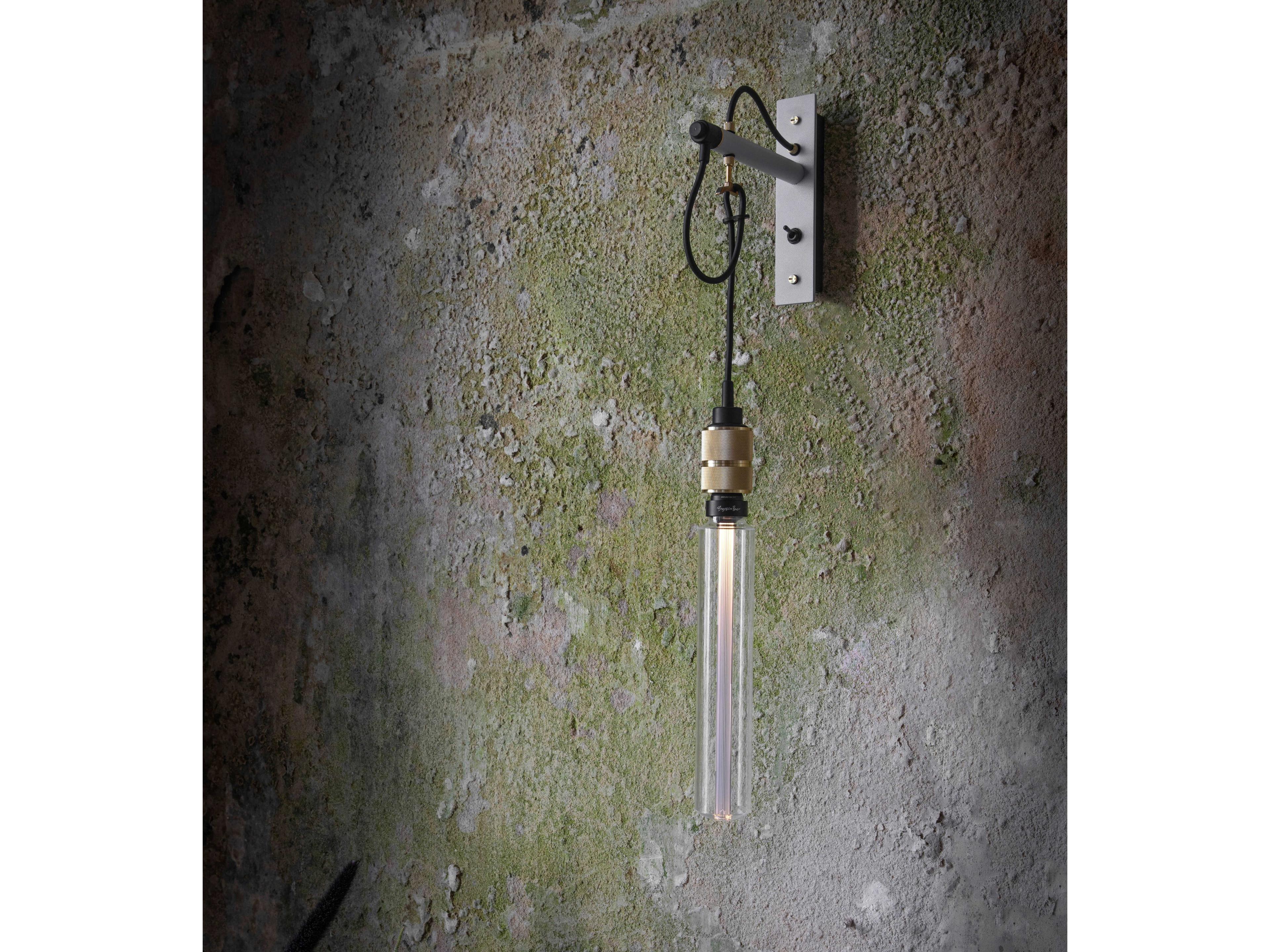 Buster + Punch Hooked 1-Light Brass Wall Sconce