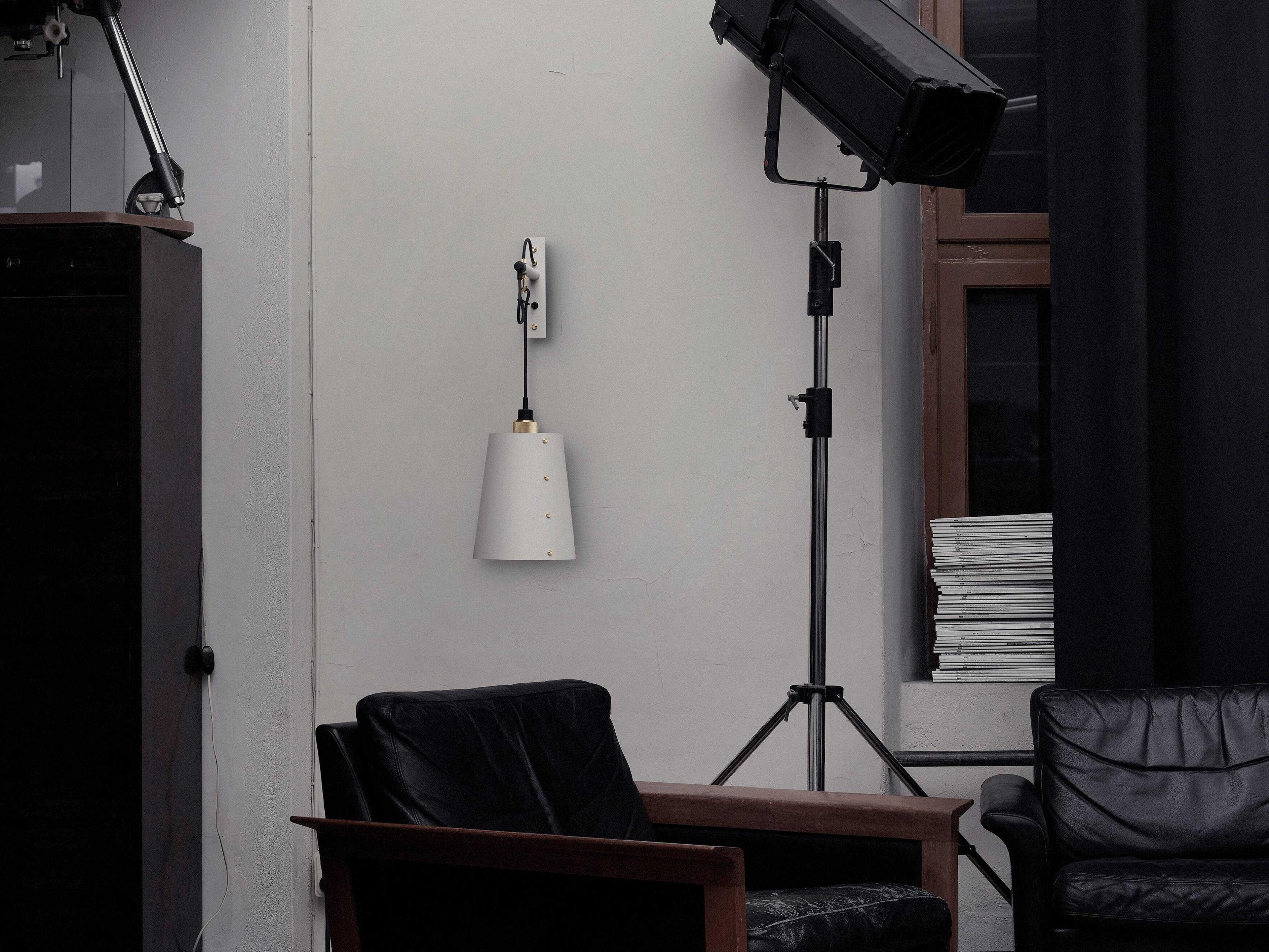 Buster + Punch Hooked 1-Light Brass Wall Sconce