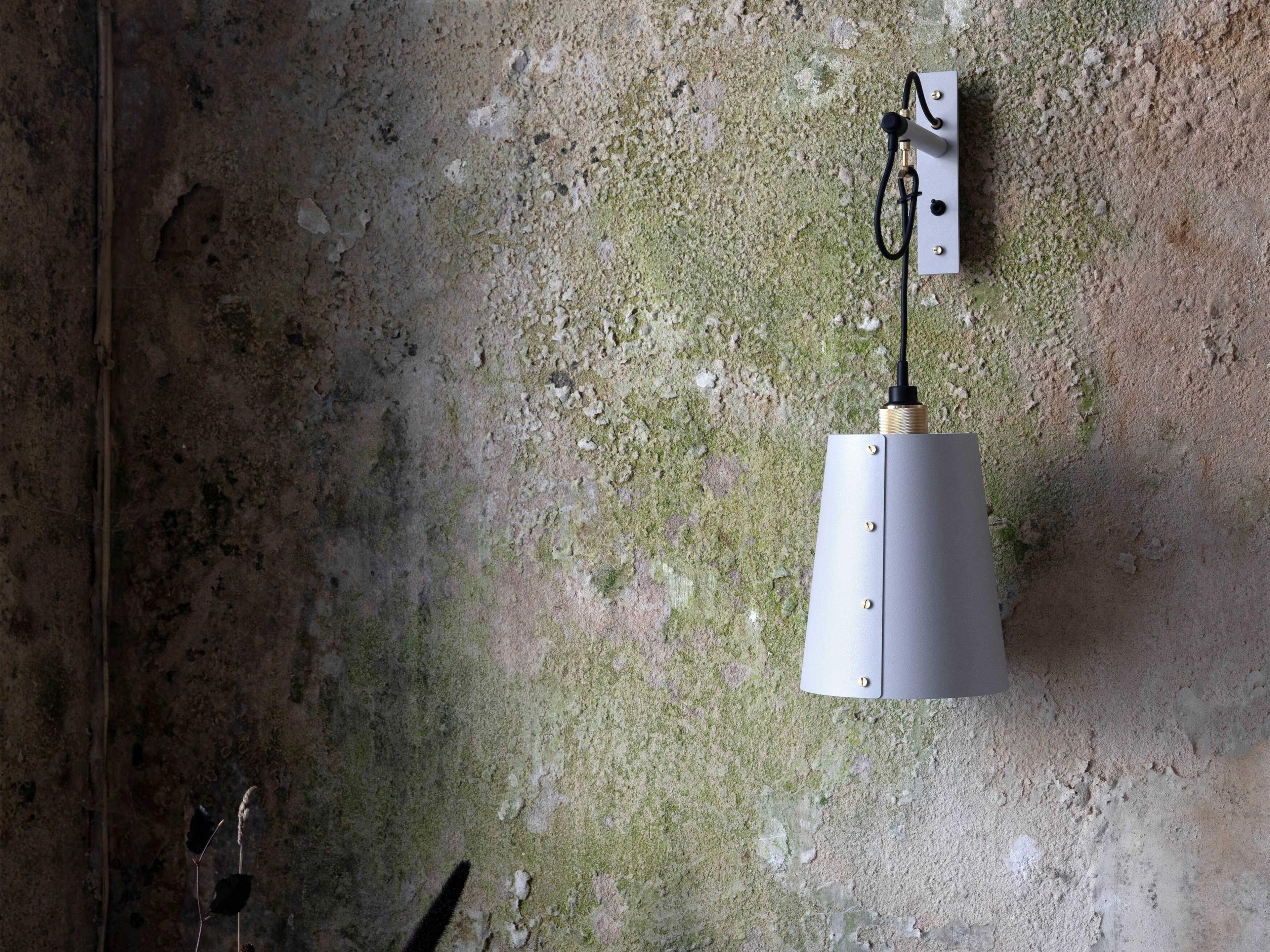 Buster + Punch Hooked 1-Light Brass Wall Sconce