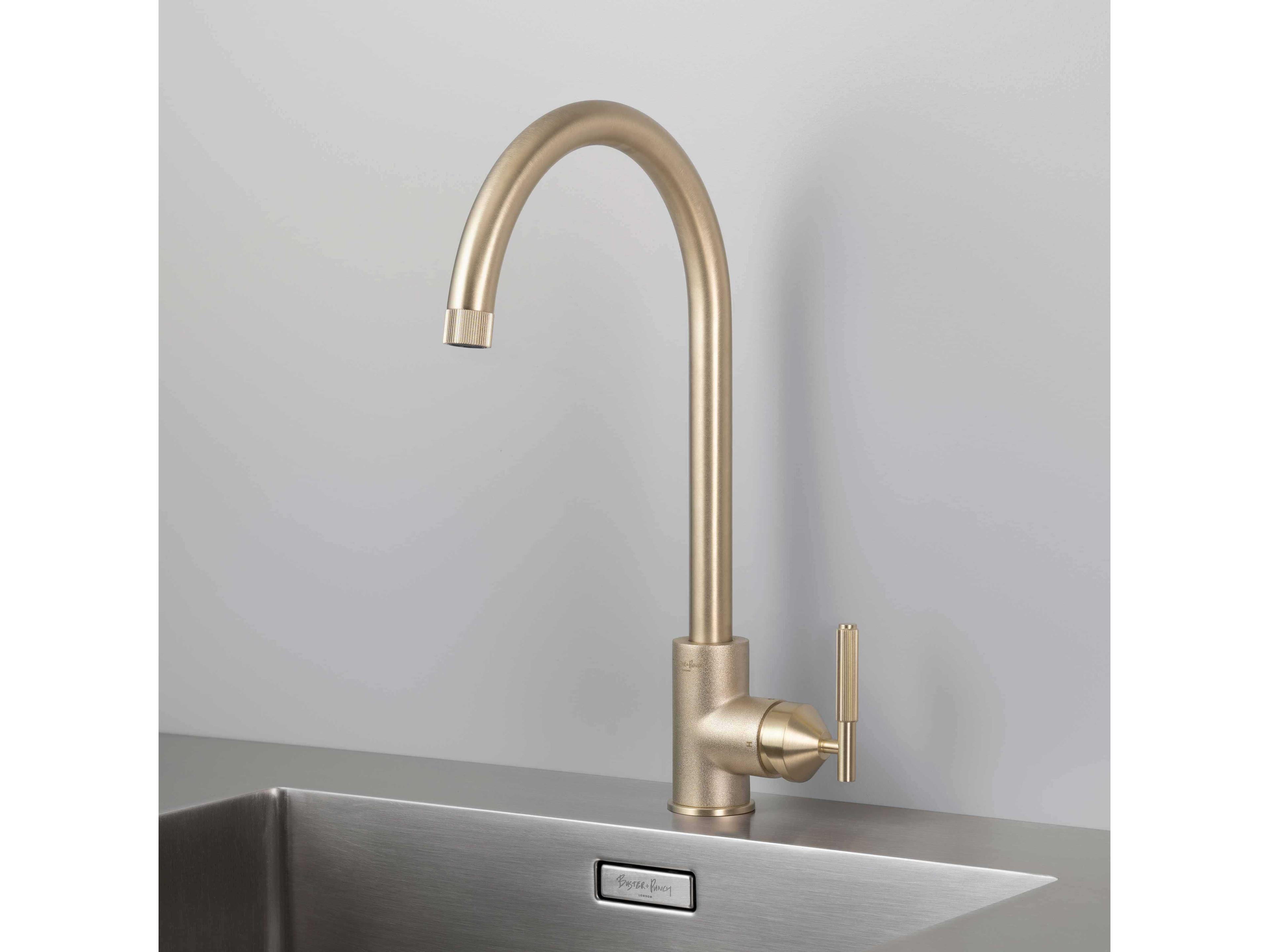 Buster + Punch Brass Mixer Kitchen Faucet