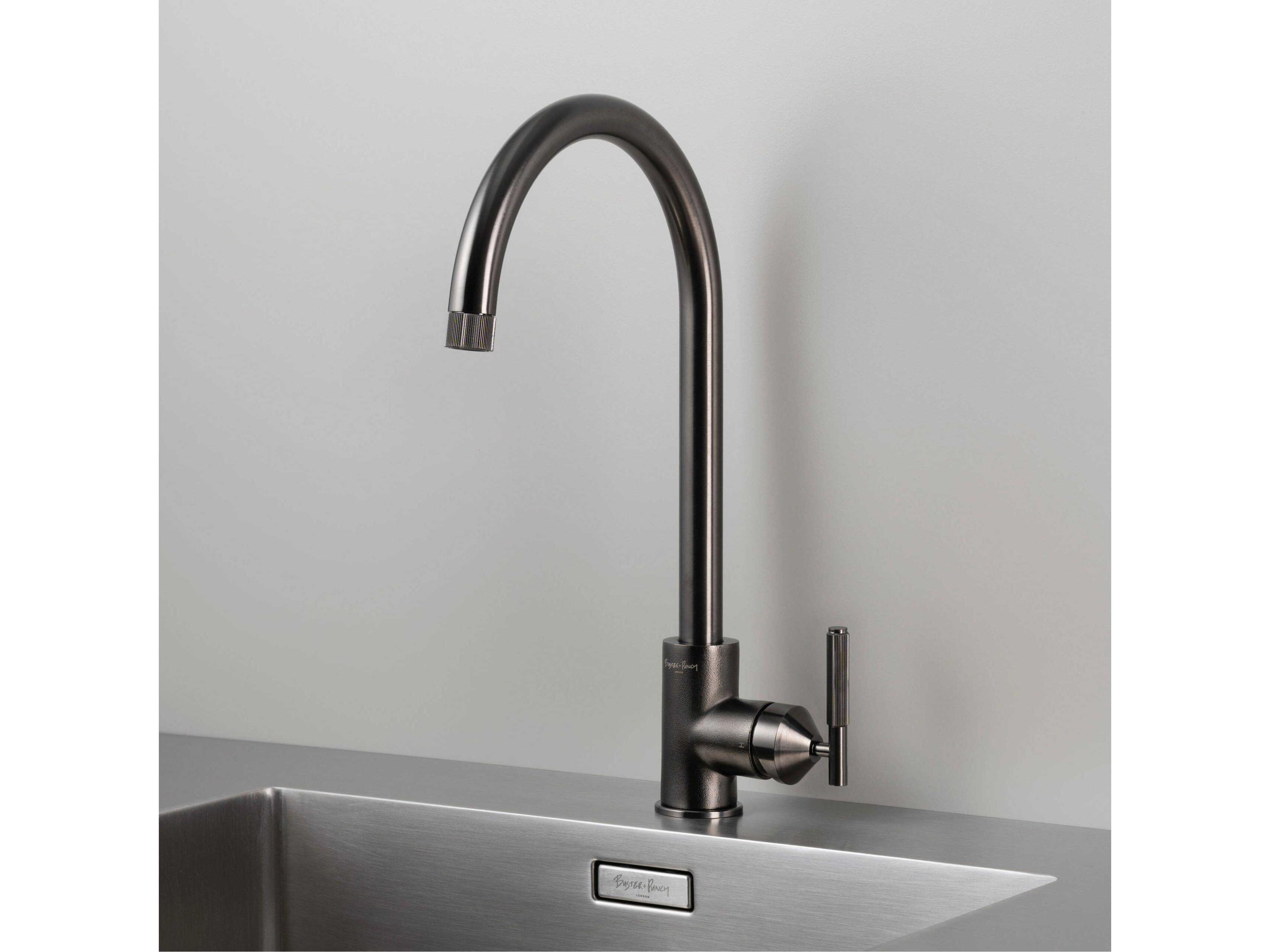 Buster + Punch Gun Metal Mixer Kitchen Faucet