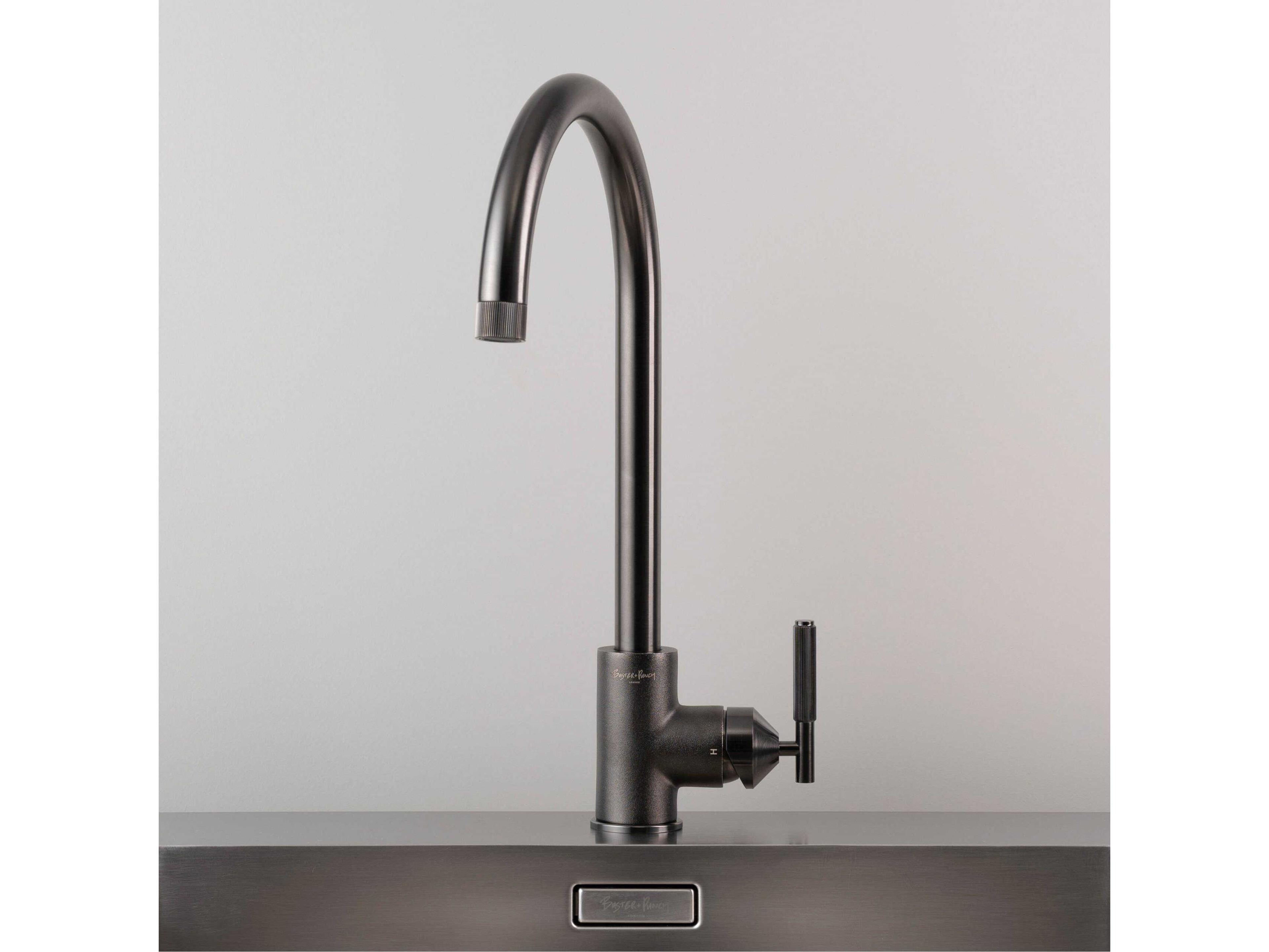 Buster + Punch Gun Metal Mixer Kitchen Faucet