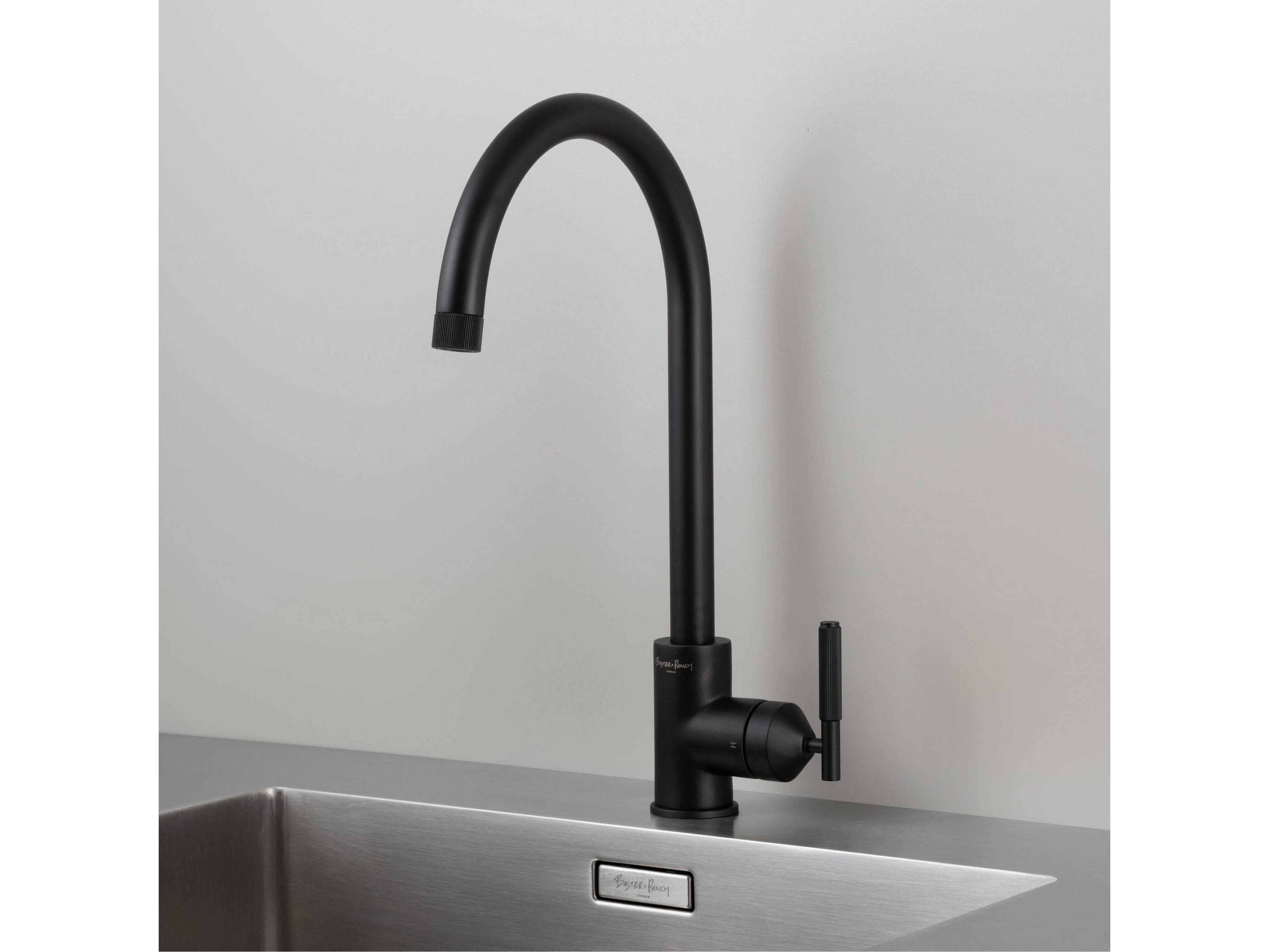 Buster + Punch Welders Black Mixer Kitchen Faucet