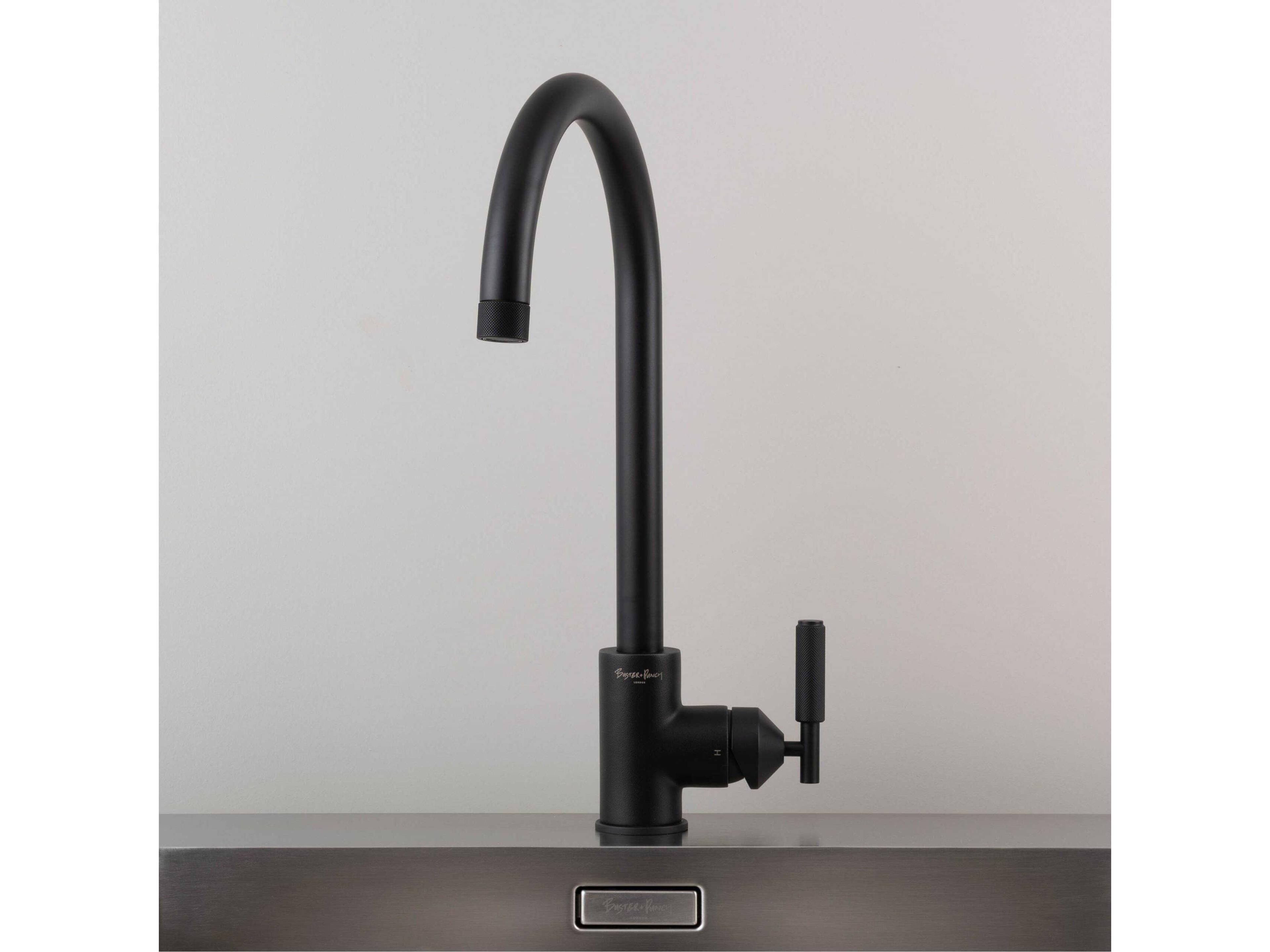 Buster + Punch Welders Black Mixer Kitchen Faucet