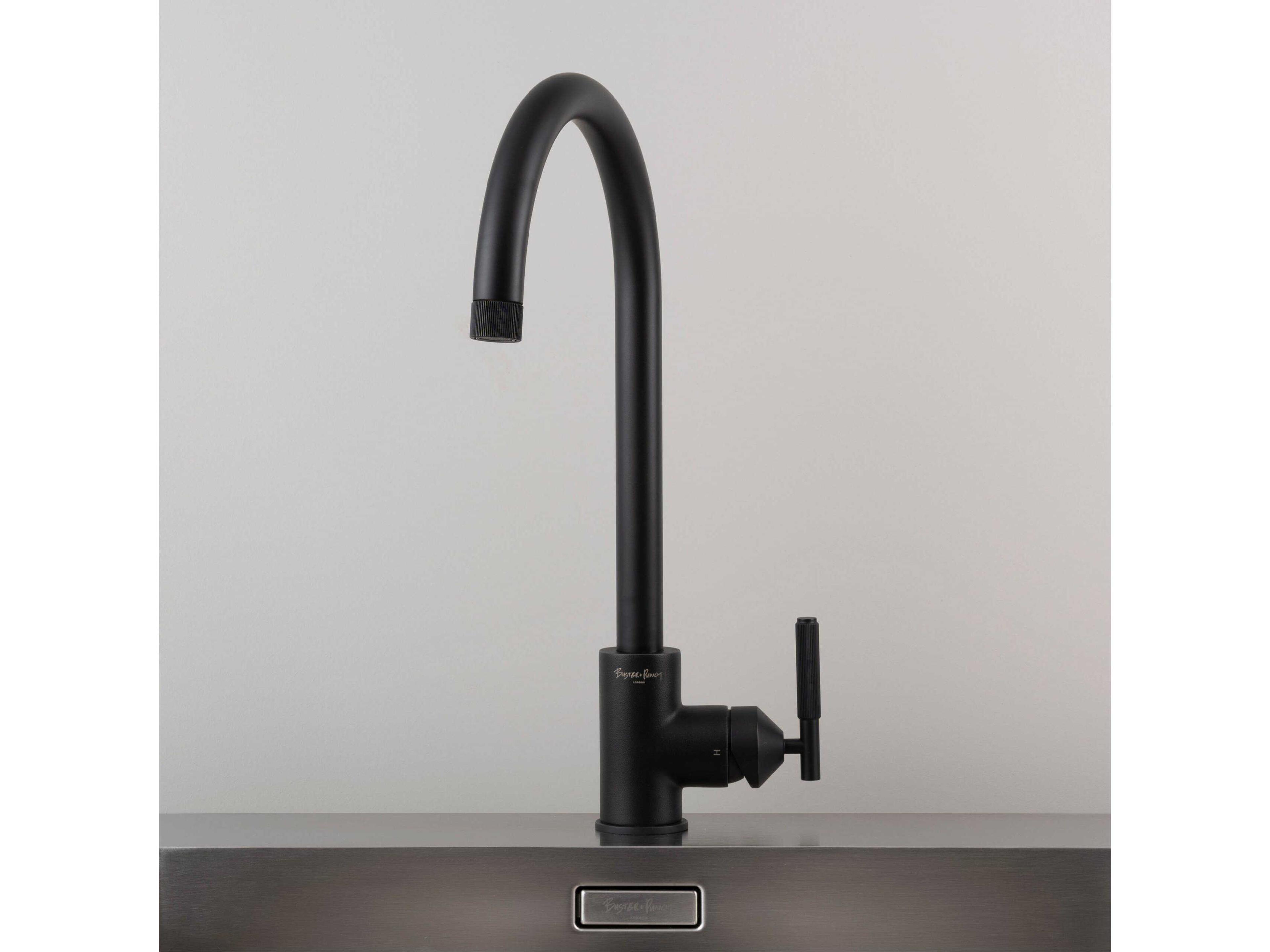 Buster + Punch Welders Black Mixer Kitchen Faucet