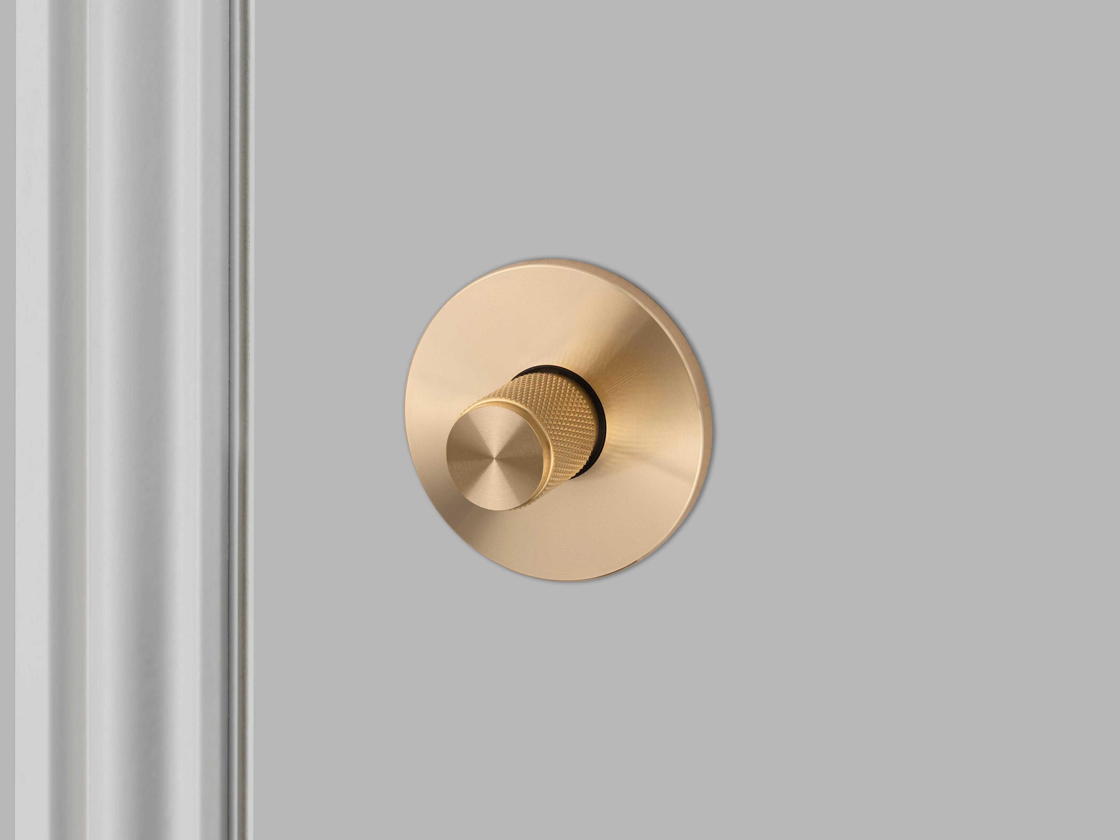 Buster + Punch Brass Cross Thumbturn Lock