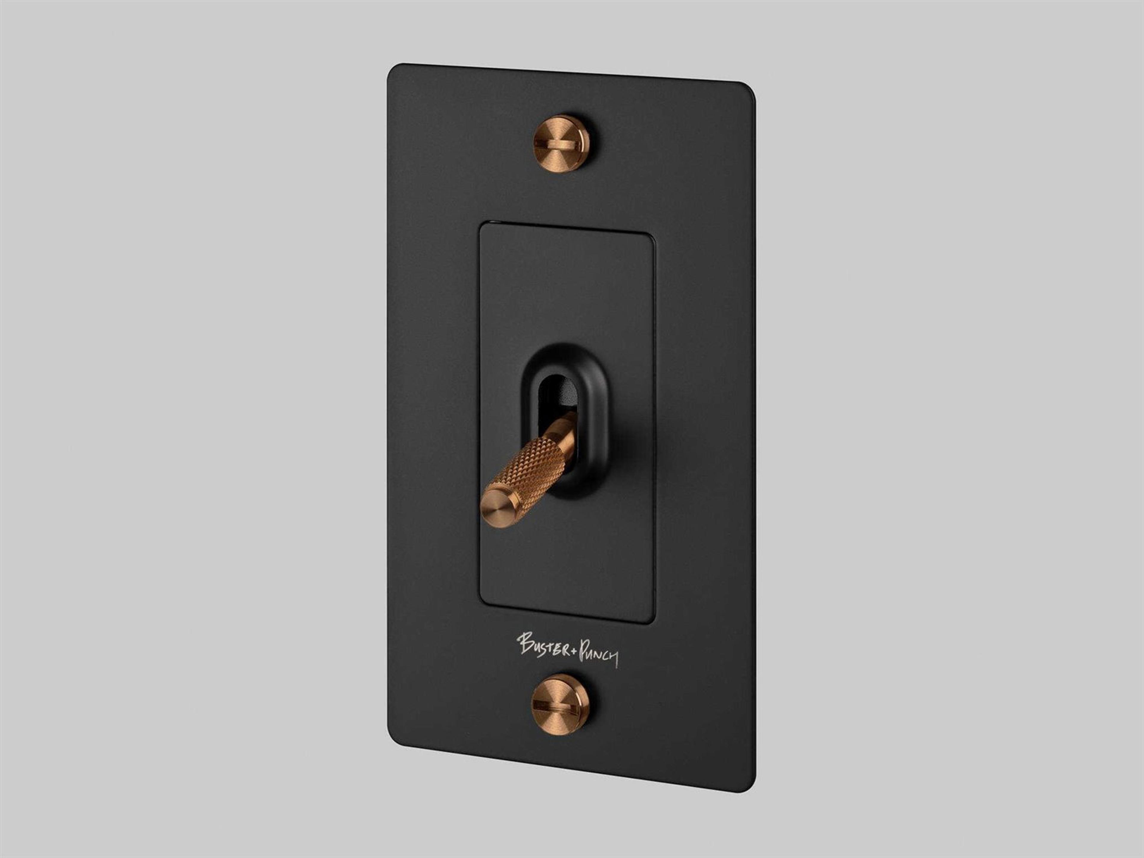 1G Black Warm Sunset Cross Toggle