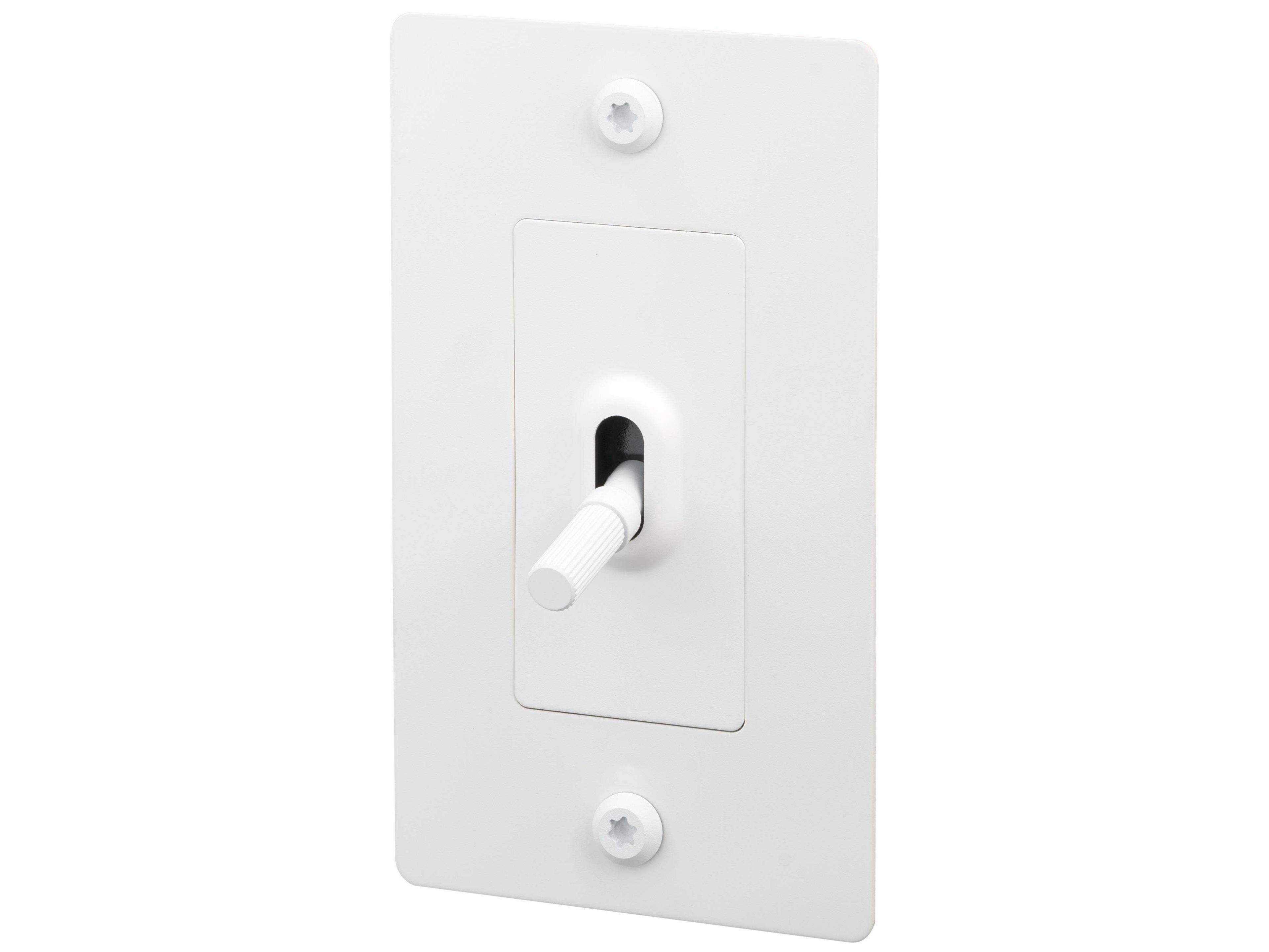 Buster + Punch 1G White Linear Toggle