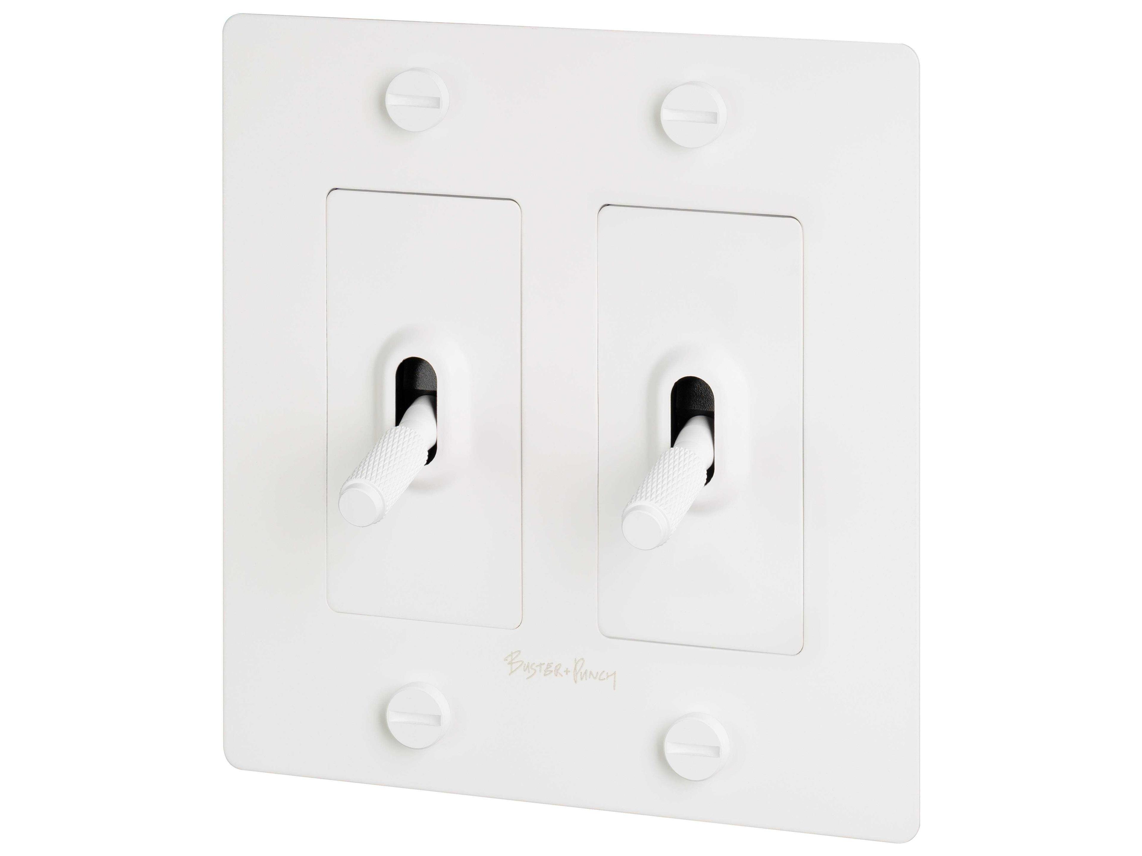 2G White Cross Toggle