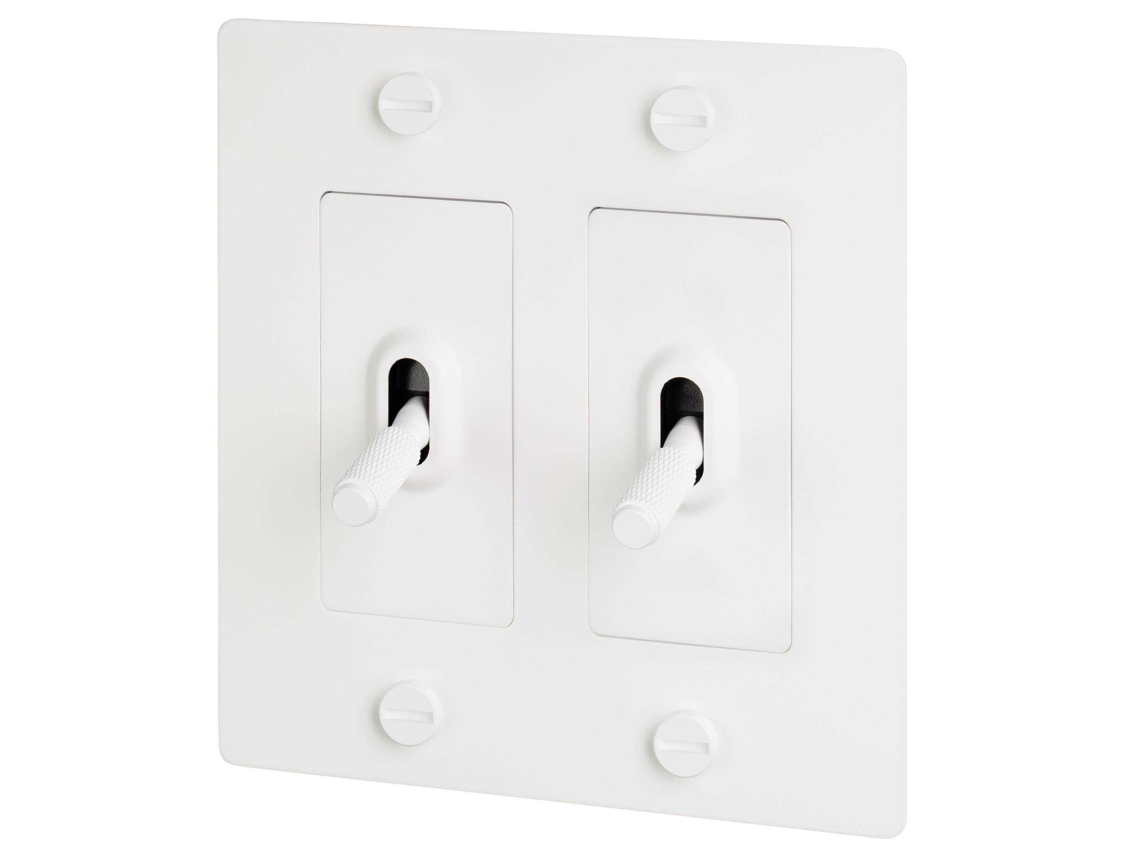 Buster + Punch 2G White Cross Toggle