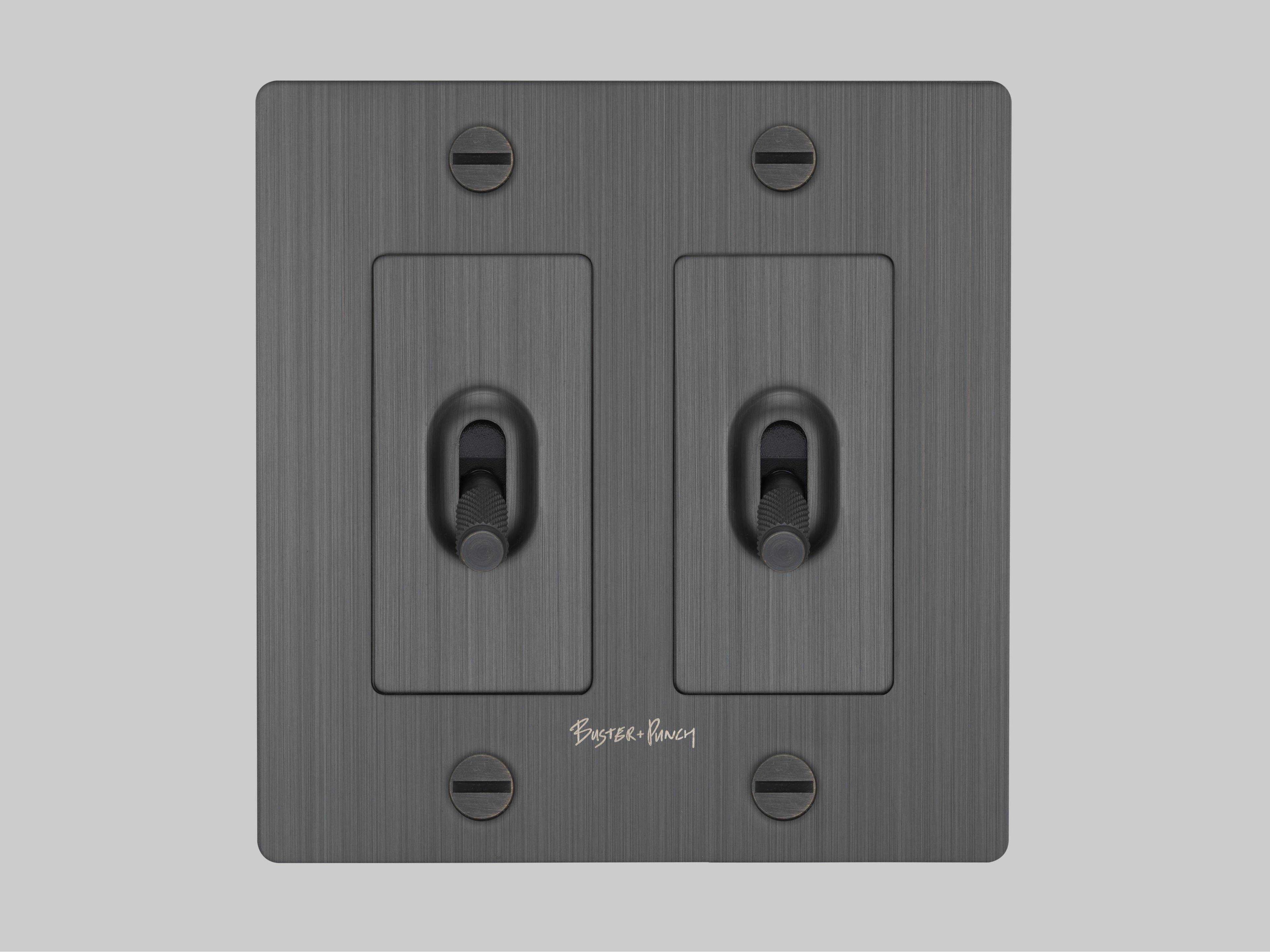 Buster + Punch 2G Smoked Bronze Cross Toggle