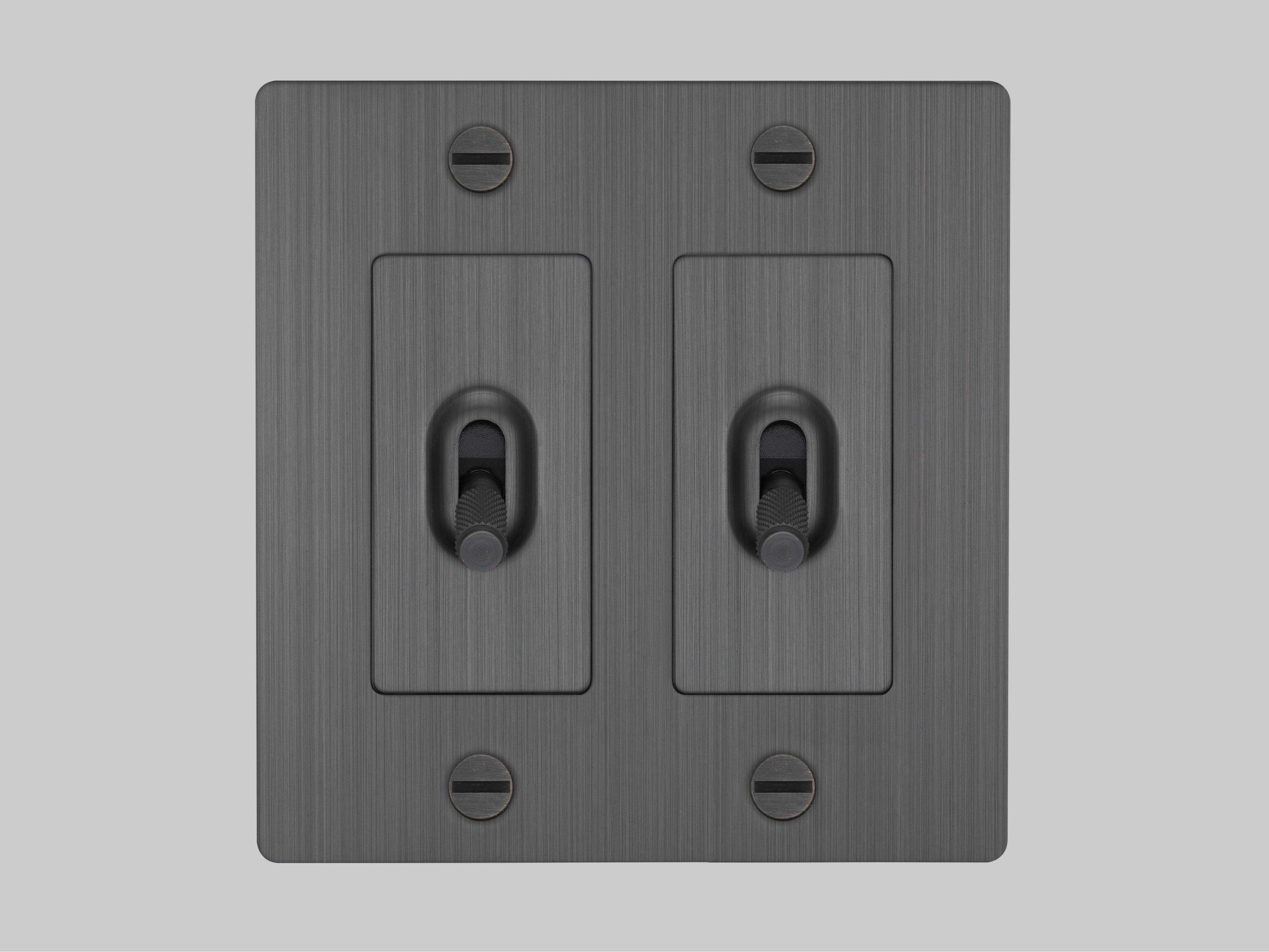 Buster + Punch 2G Smoked Bronze Cross Toggle