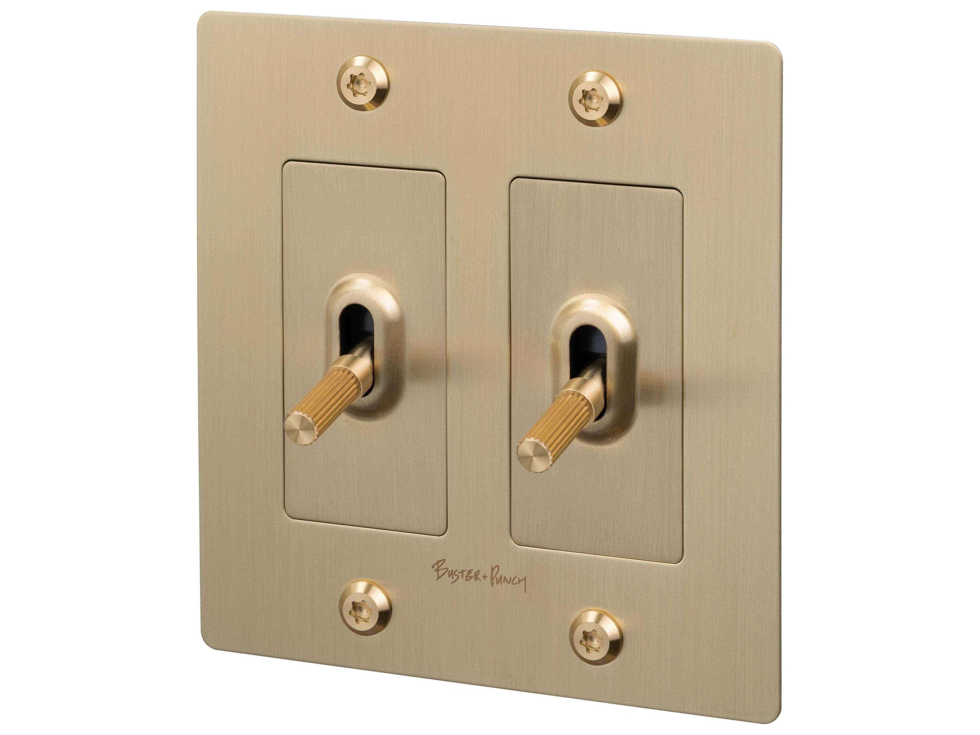 2G Brass Linear Toggle
