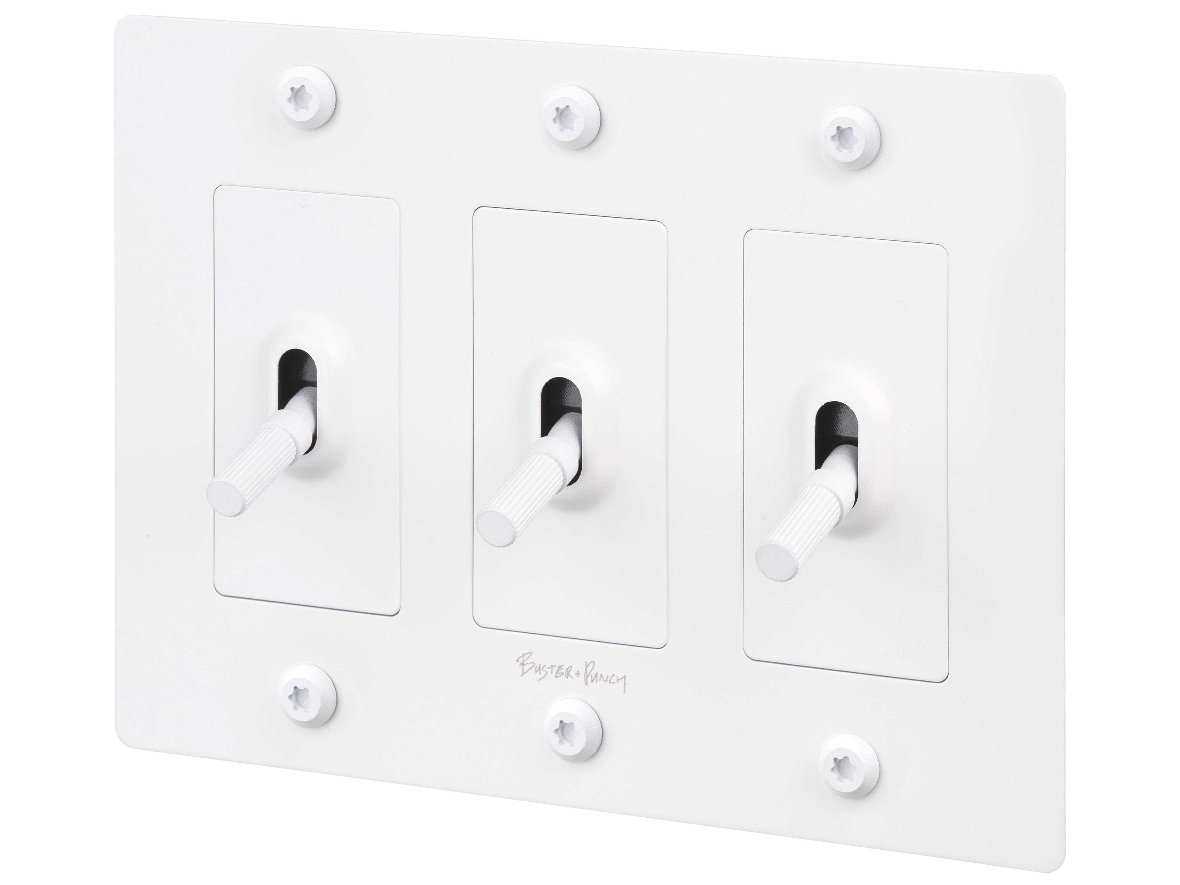 3G White Linear Toggle