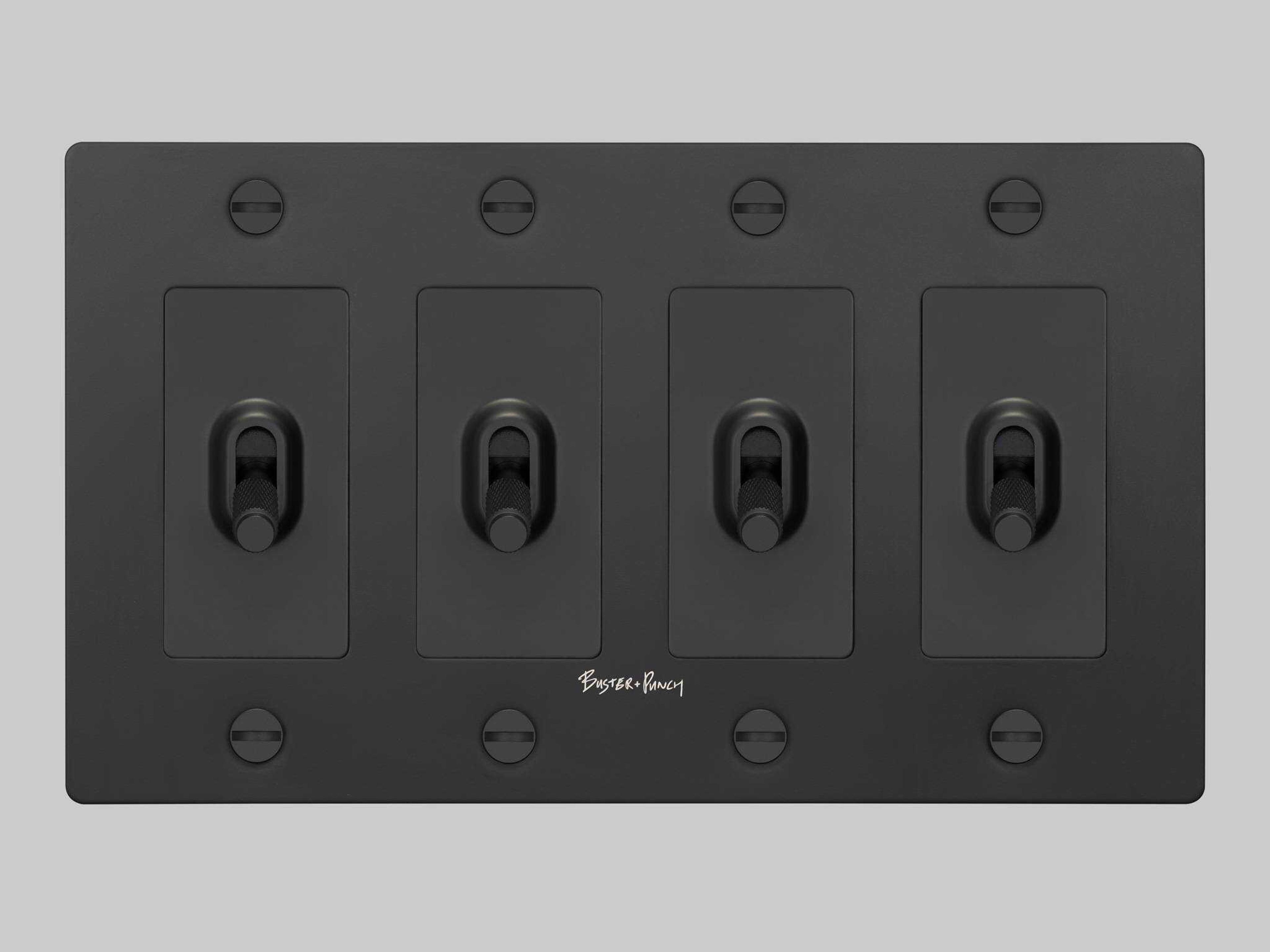 Buster + Punch 4G Black Cross Toggle