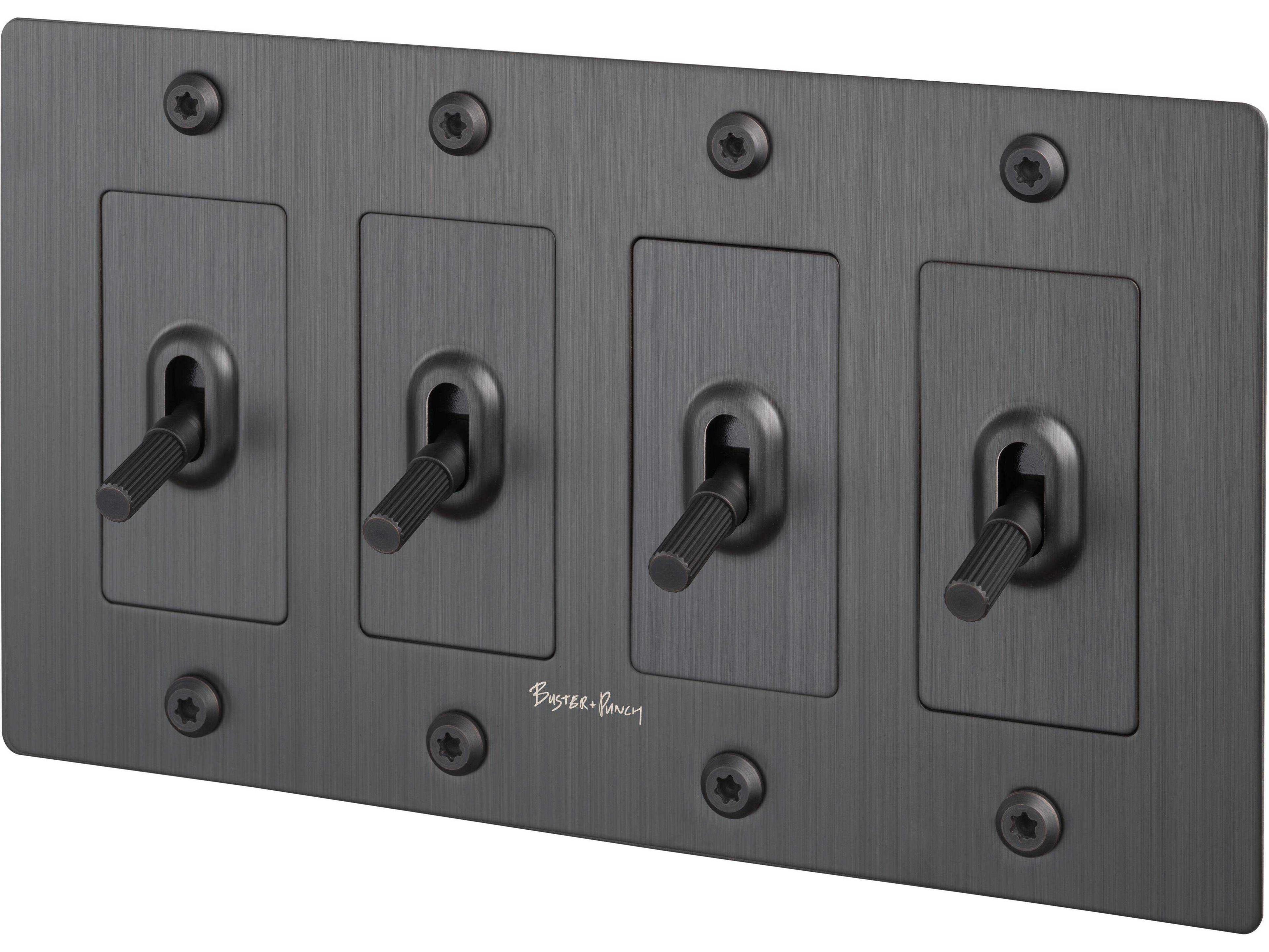 4G Smoked Bronze Linear Toggle