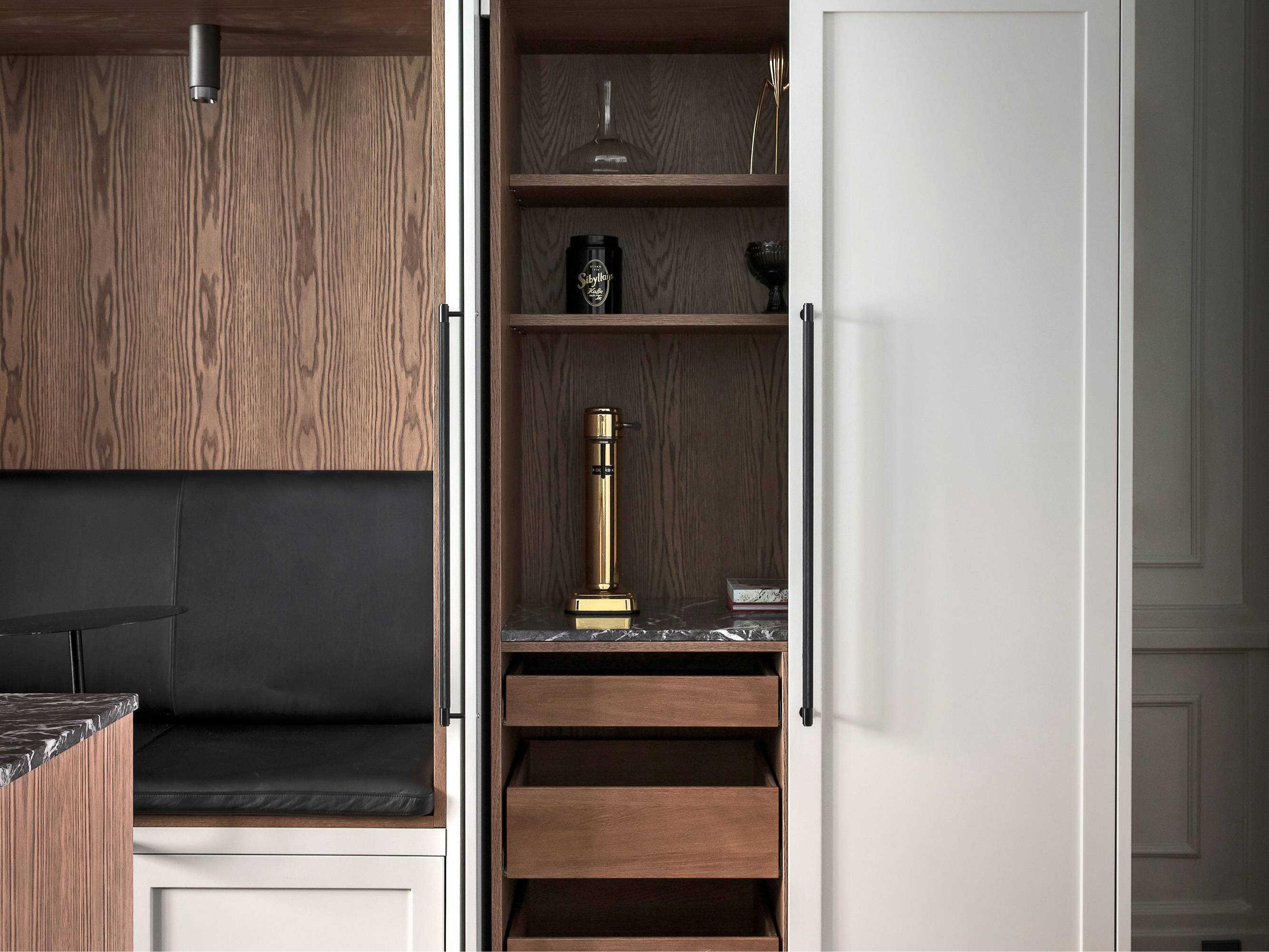 Buster + Punch Black Cross Closet Bar