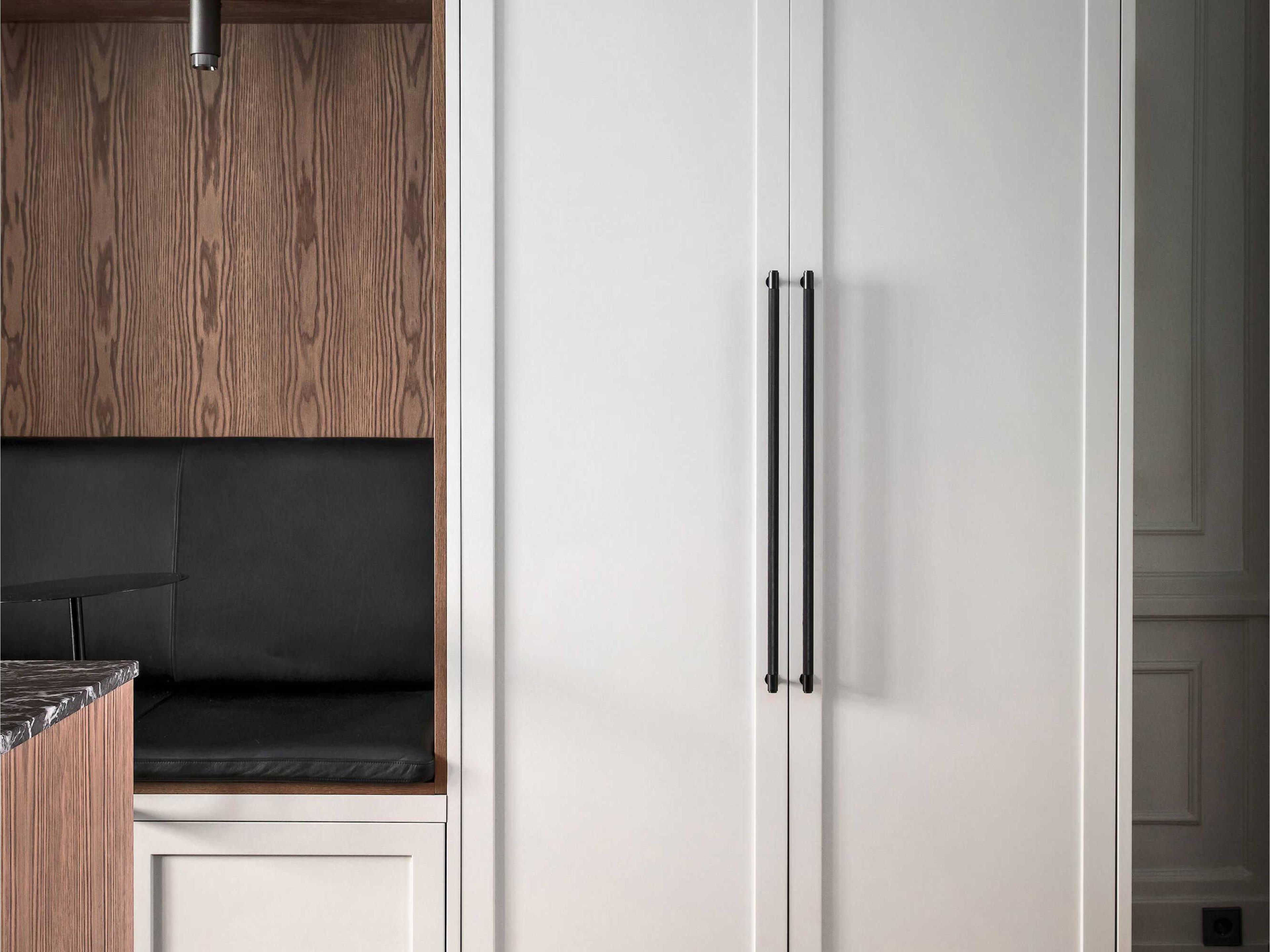 Buster + Punch Black Cross Closet Bar