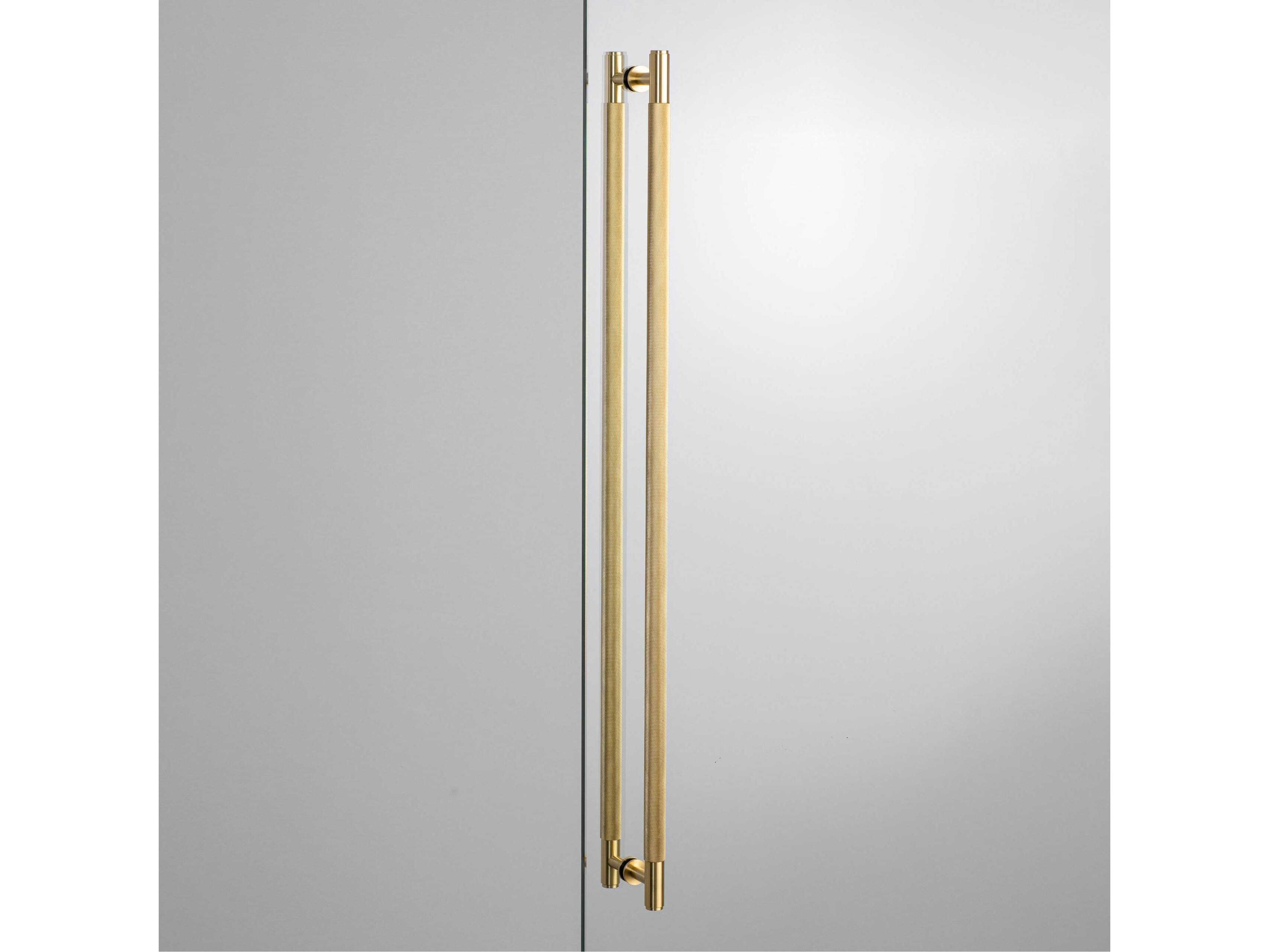 Buster + Punch Brass Double-Sided Cross Closet Bar