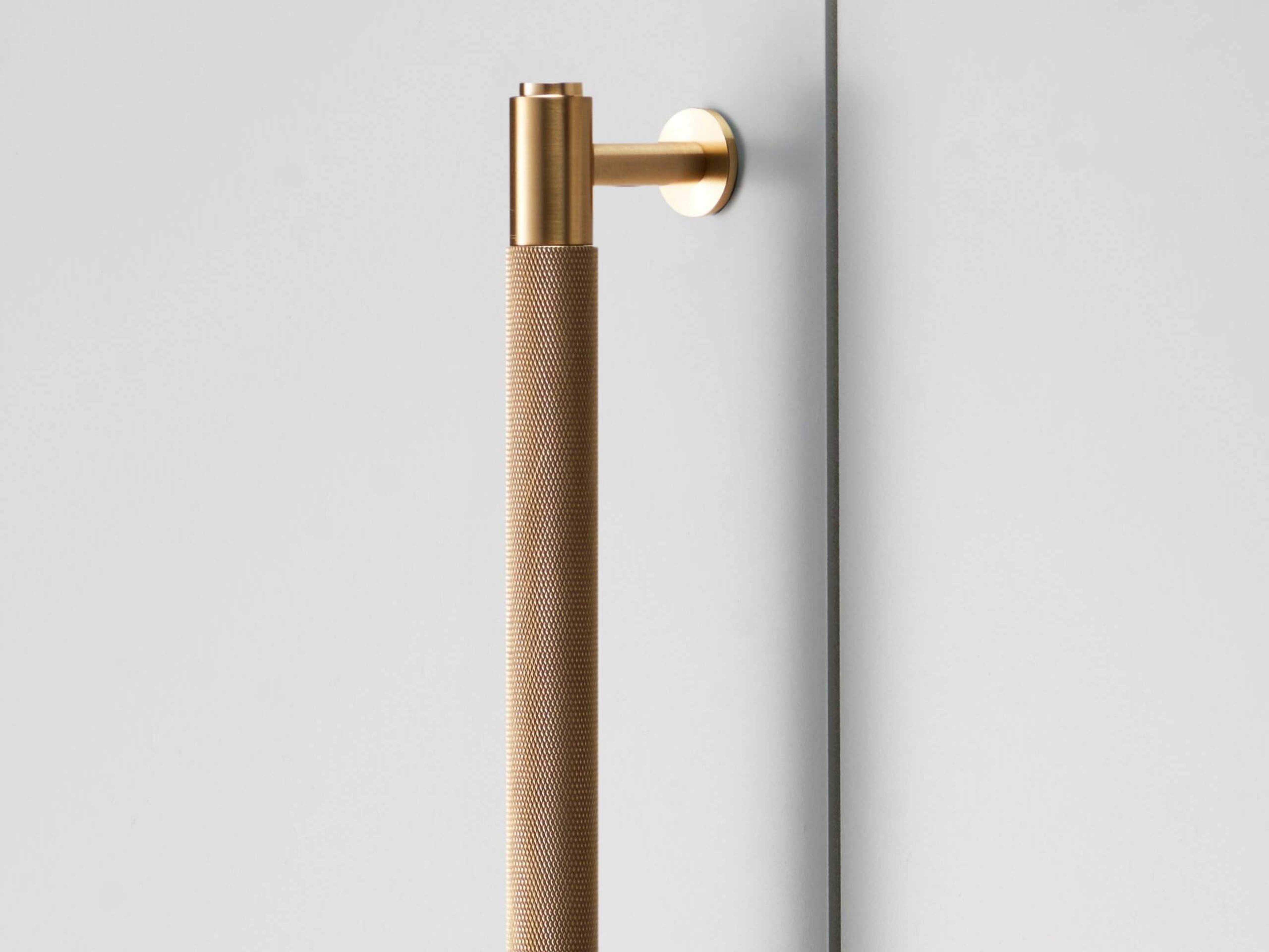 Buster + Punch Brass Cross Closet Bar