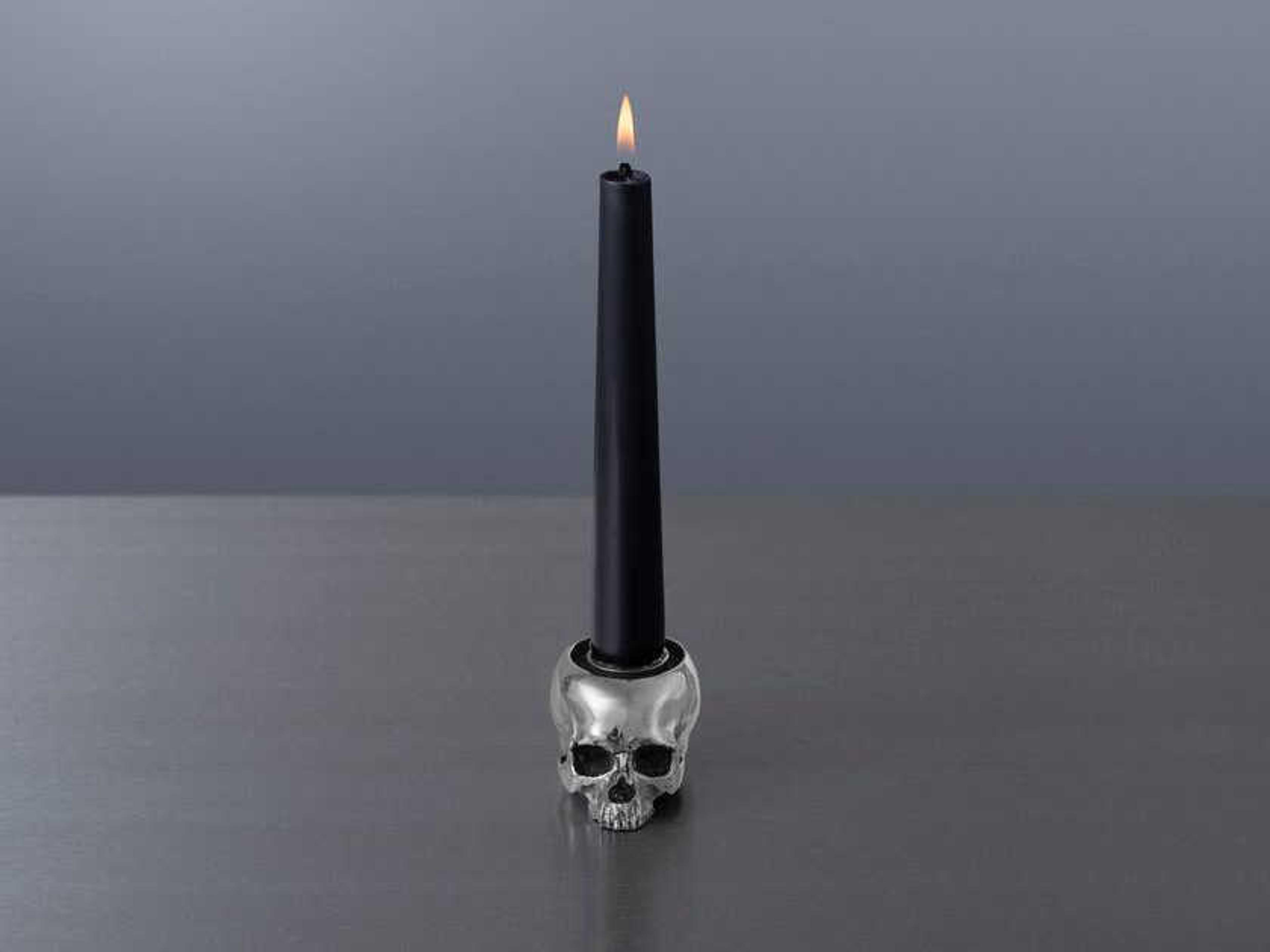 Buster + Punch Travis Barker Steel Skull Candle Holder