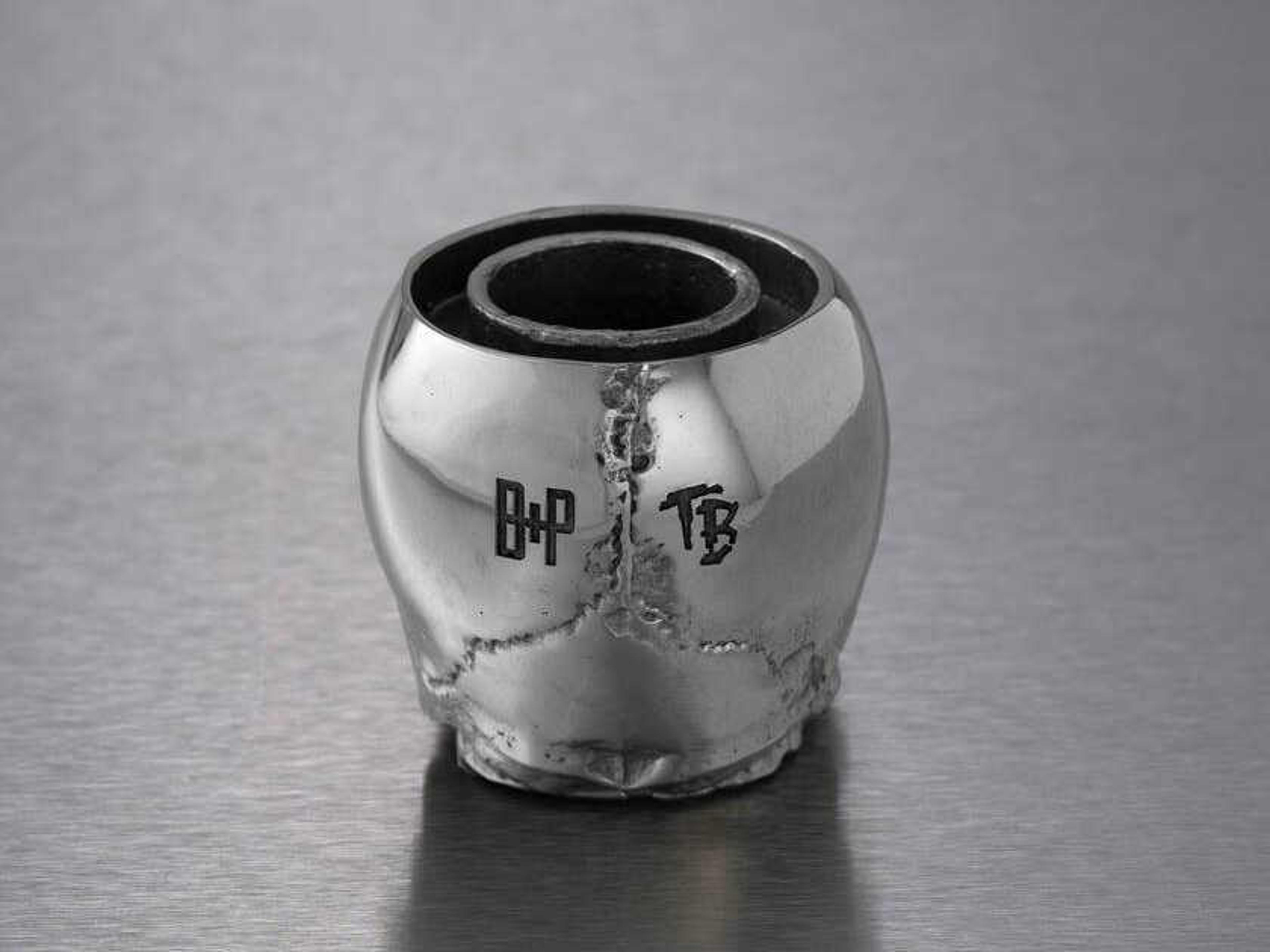 Buster + Punch Travis Barker Steel Skull Candle Holder