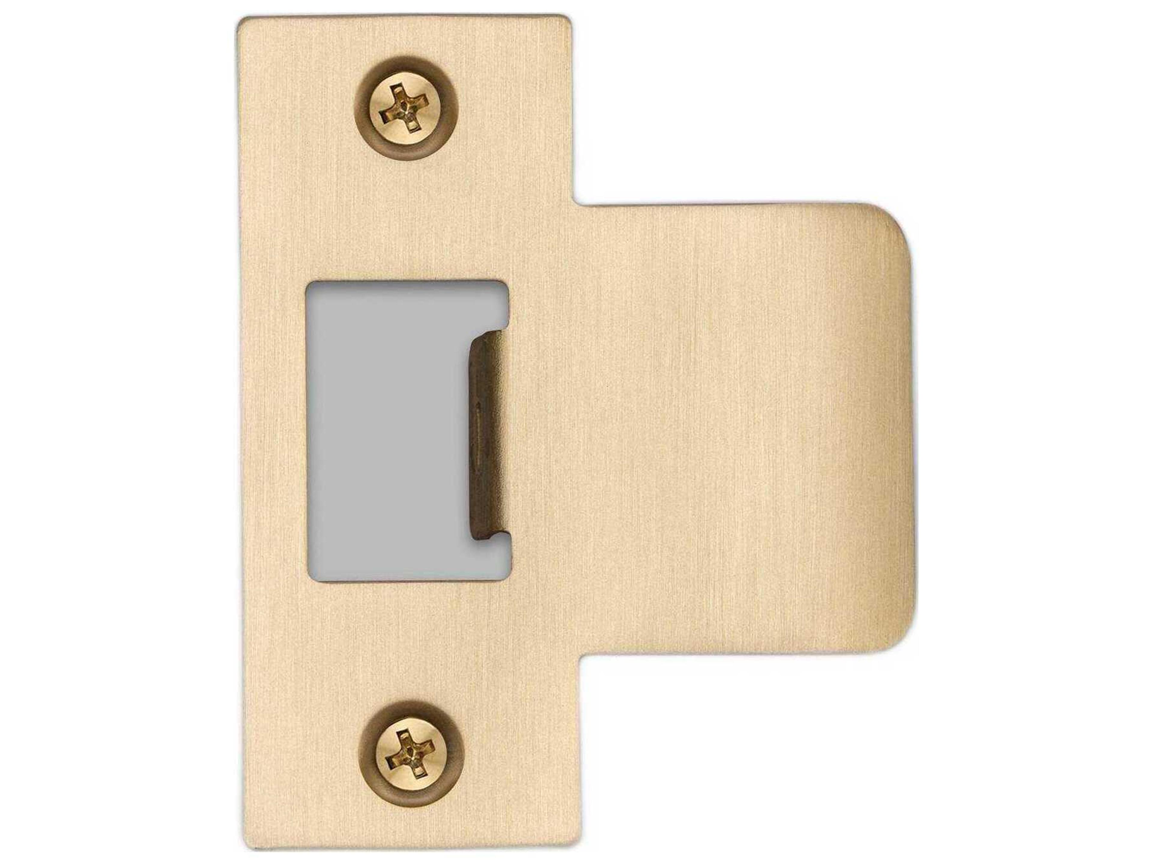 Brass T-Shaped 60mm Strike Plate Kit