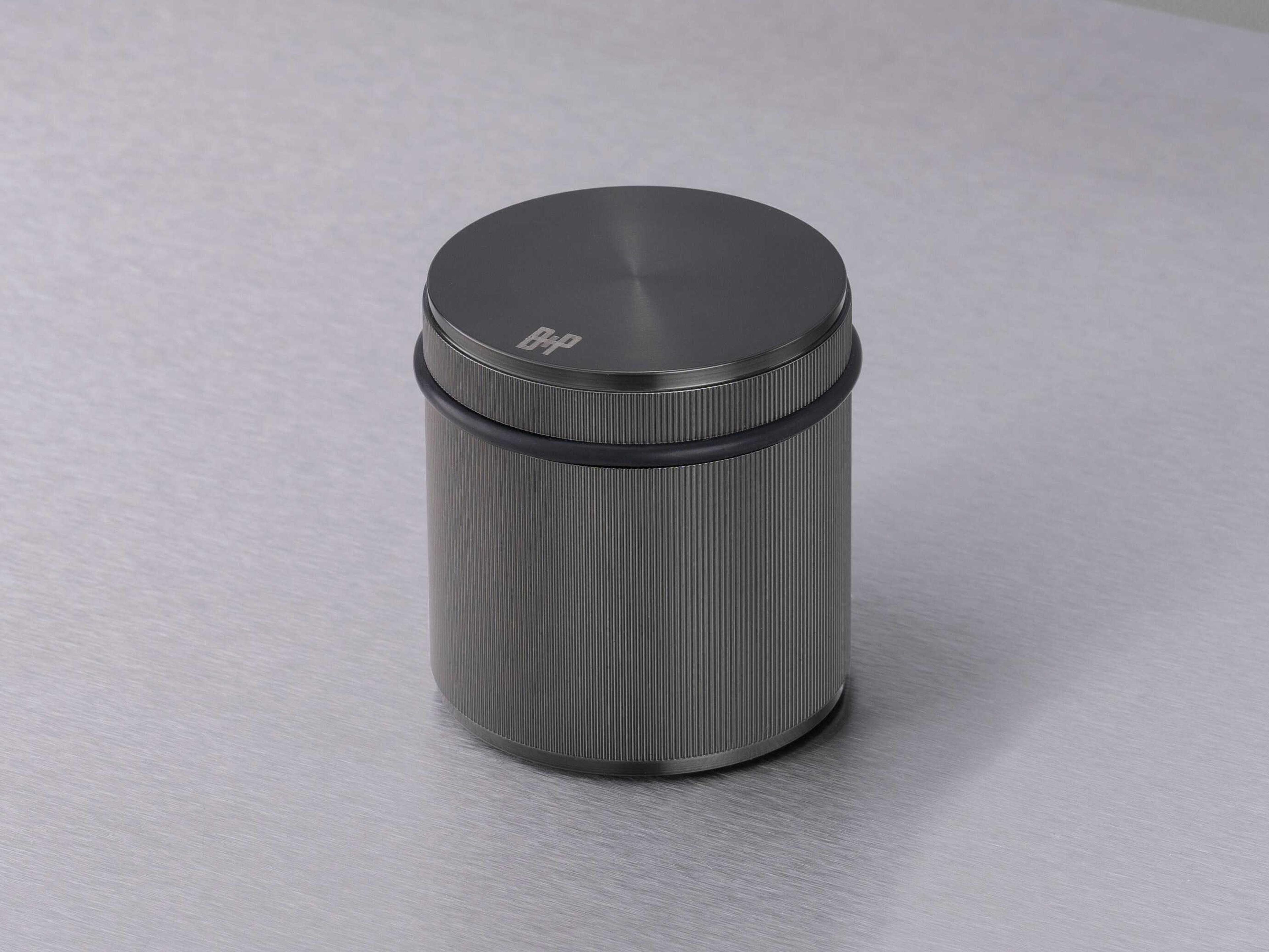 Buster + Punch Linear Gun Metal Freestanding Door Stop