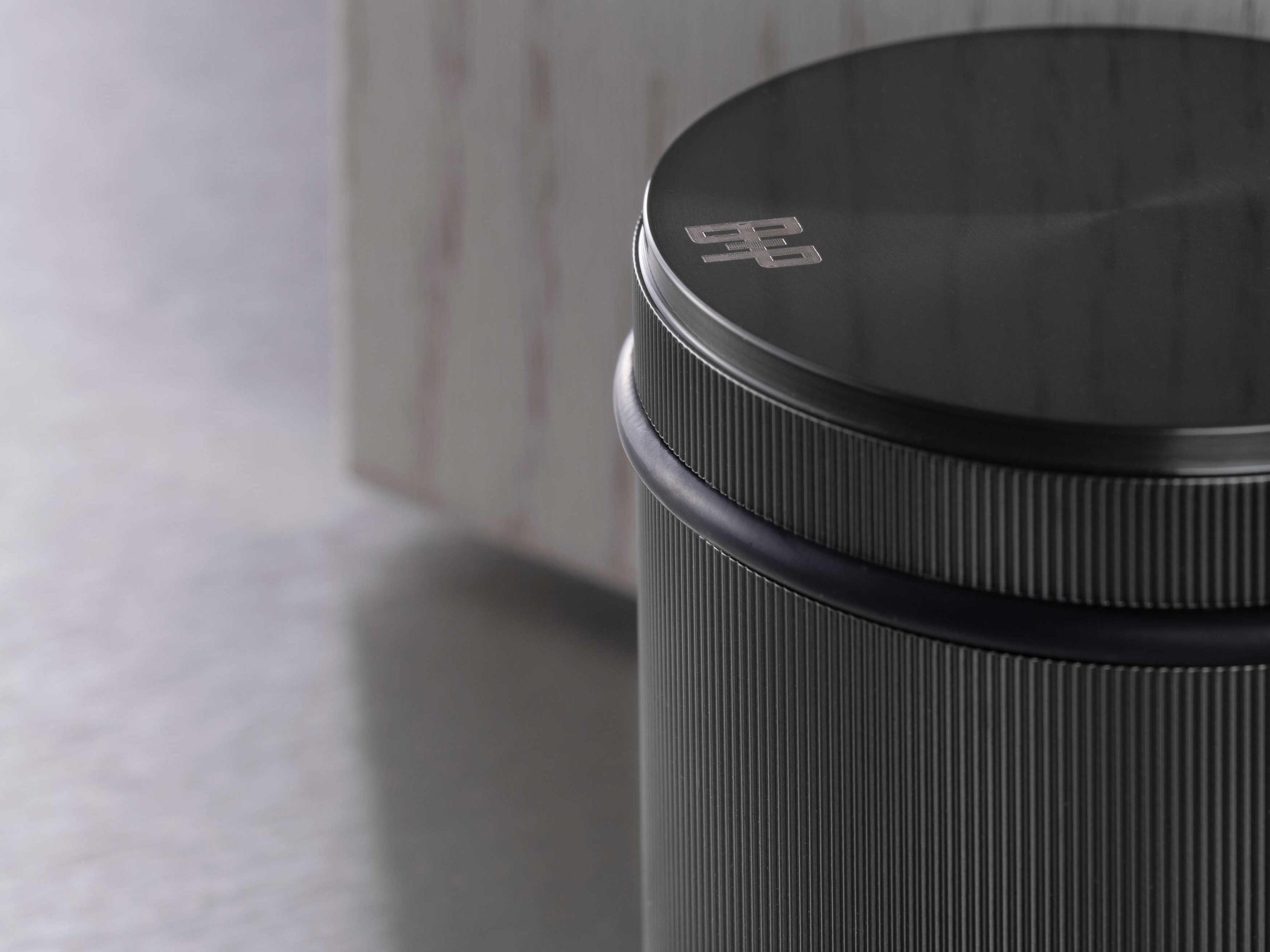 Buster + Punch Linear Gun Metal Freestanding Door Stop