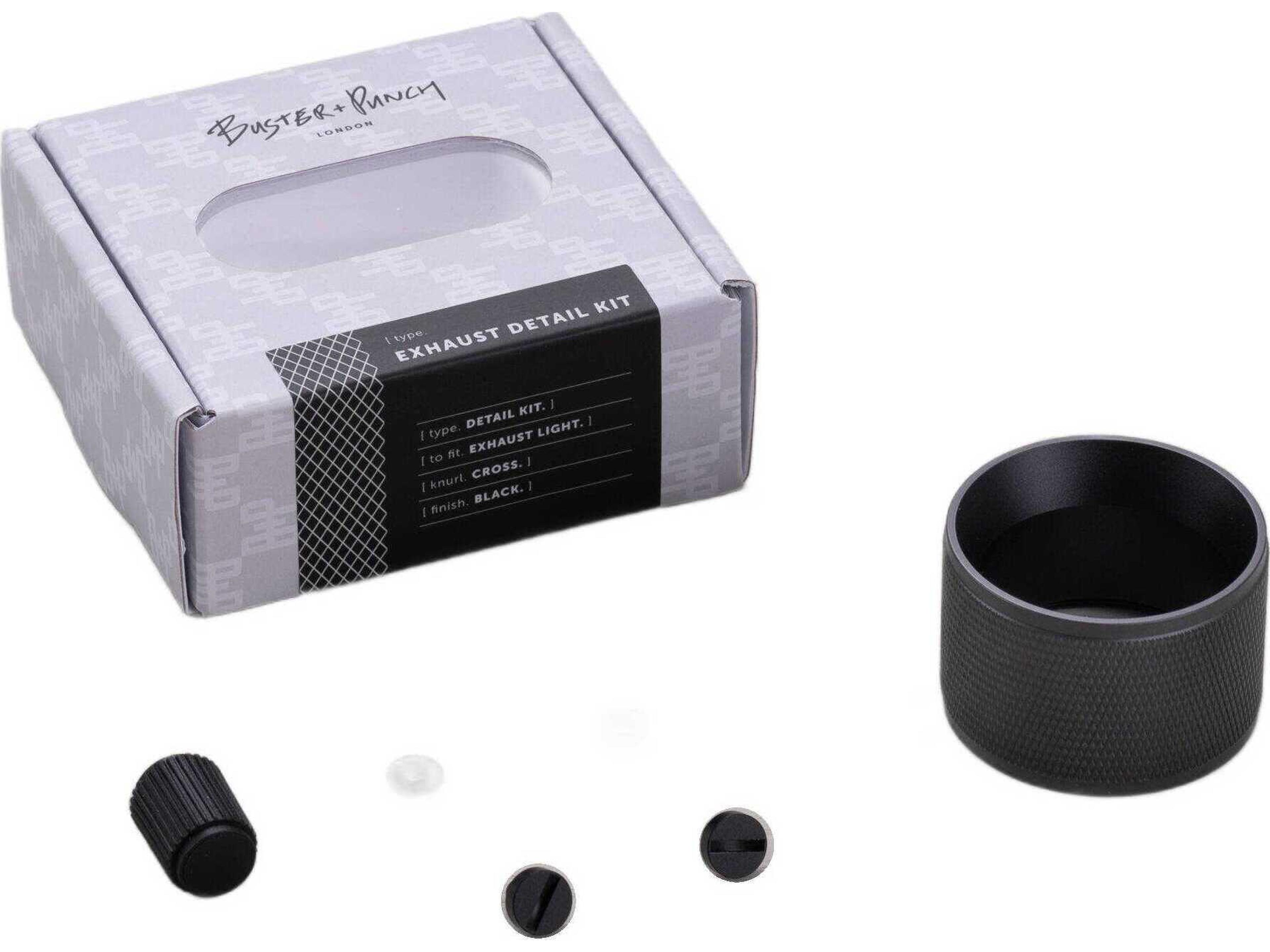 Exhaust Black Cross Detail Kit