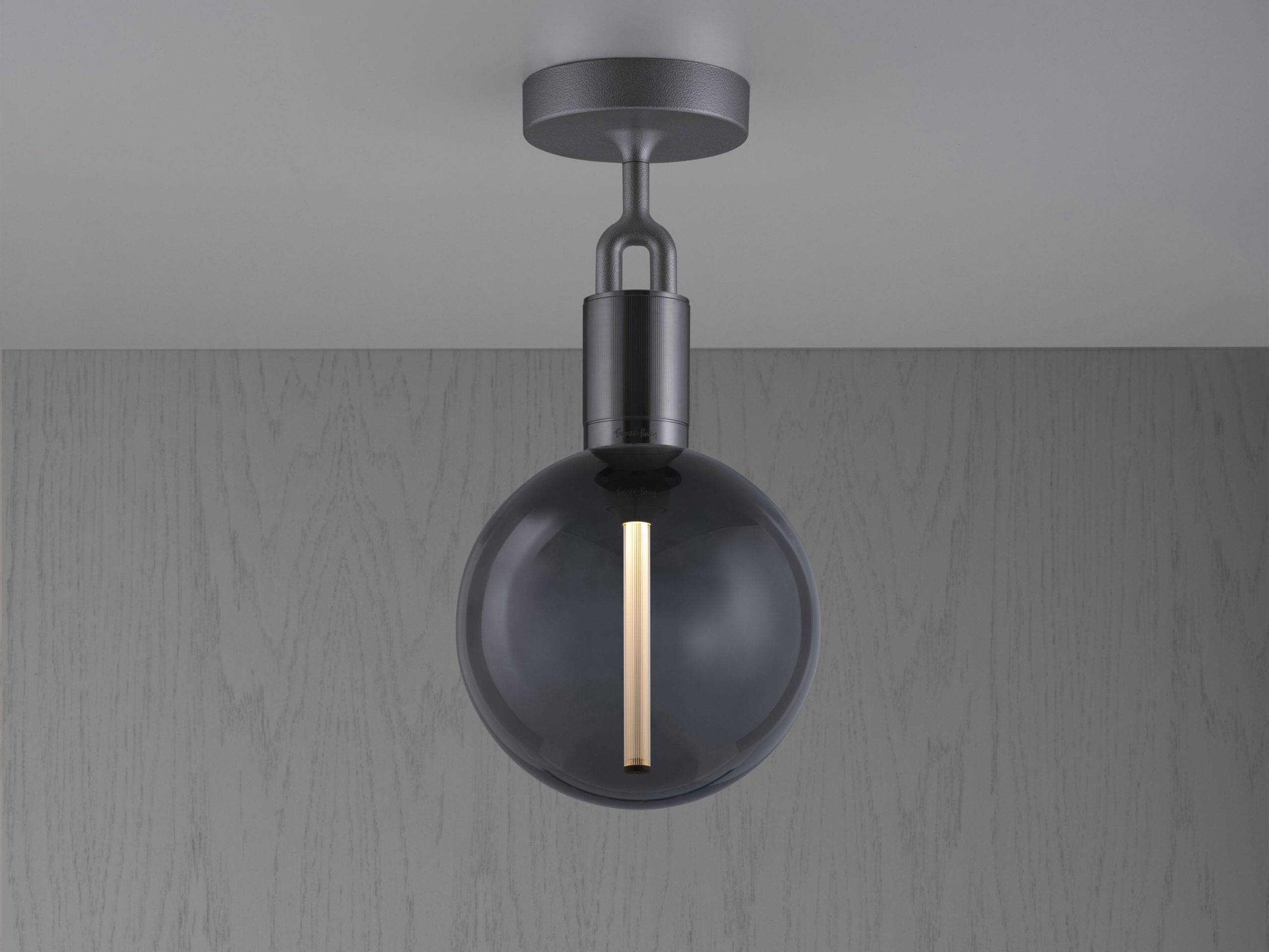 Buster + Punch Forked Smoked Globe Shade