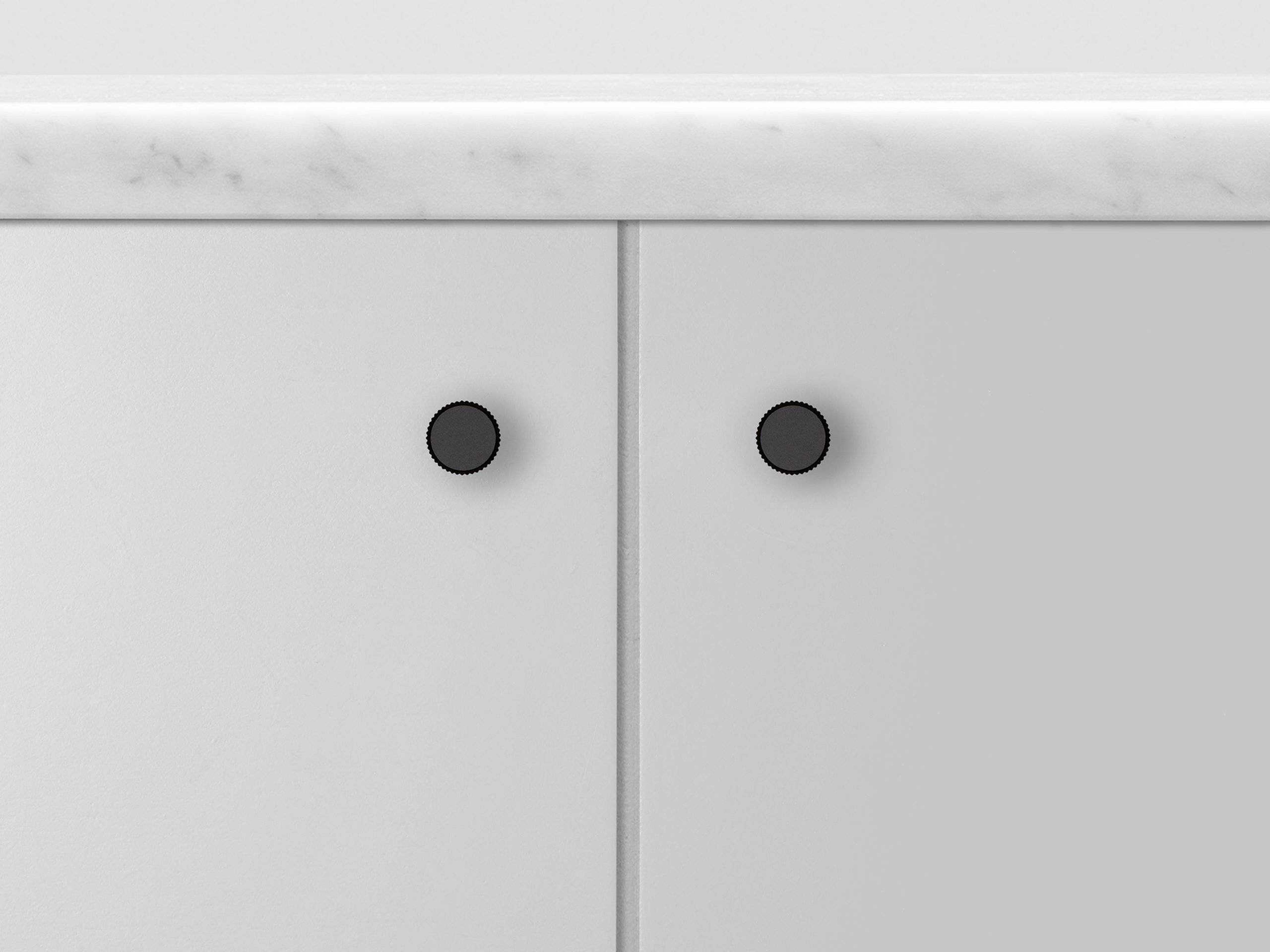 Buster + Punch Black Linear Furniture Knob