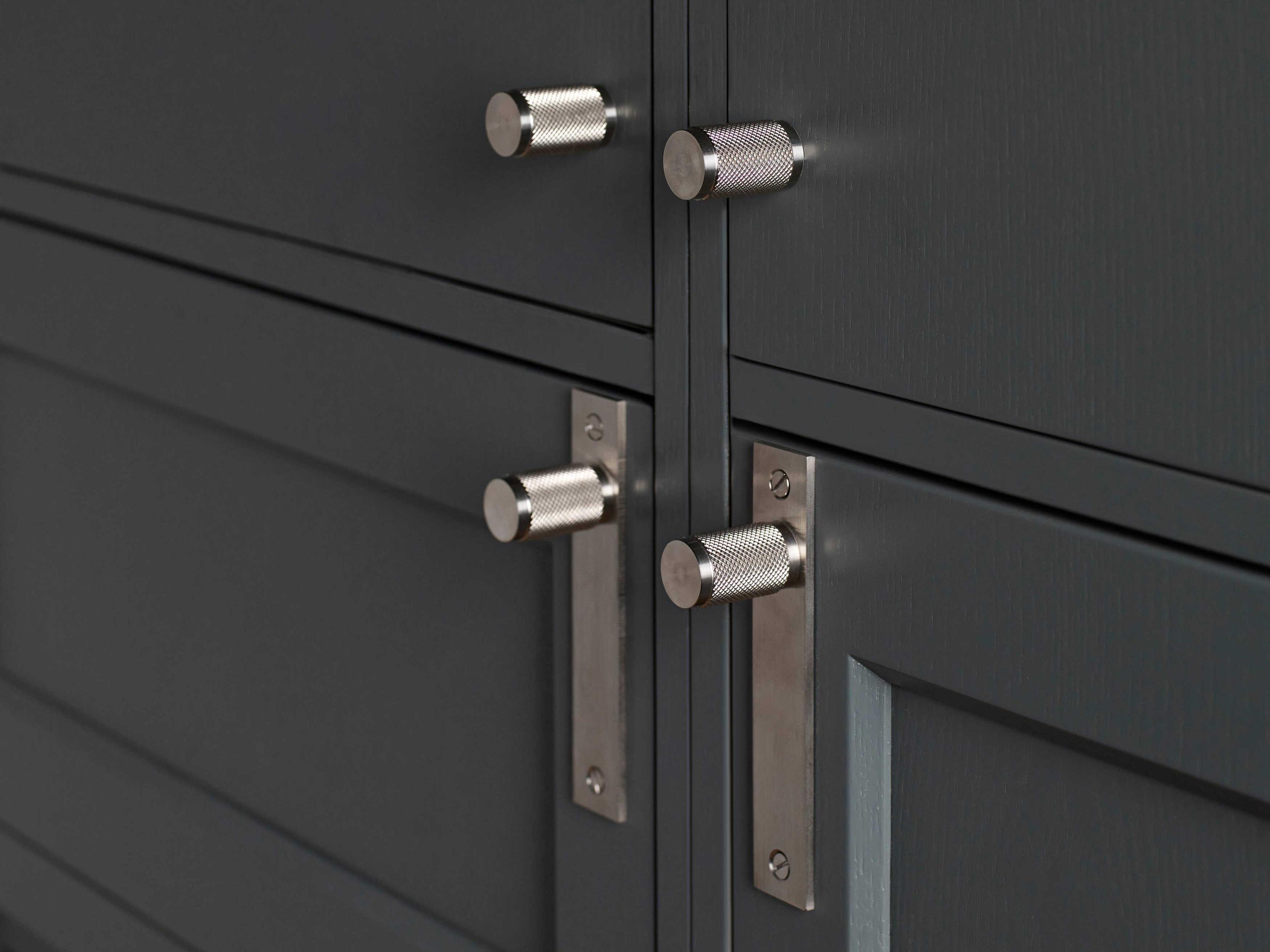 Buster + Punch Steel Cross Plated Furniture Knob