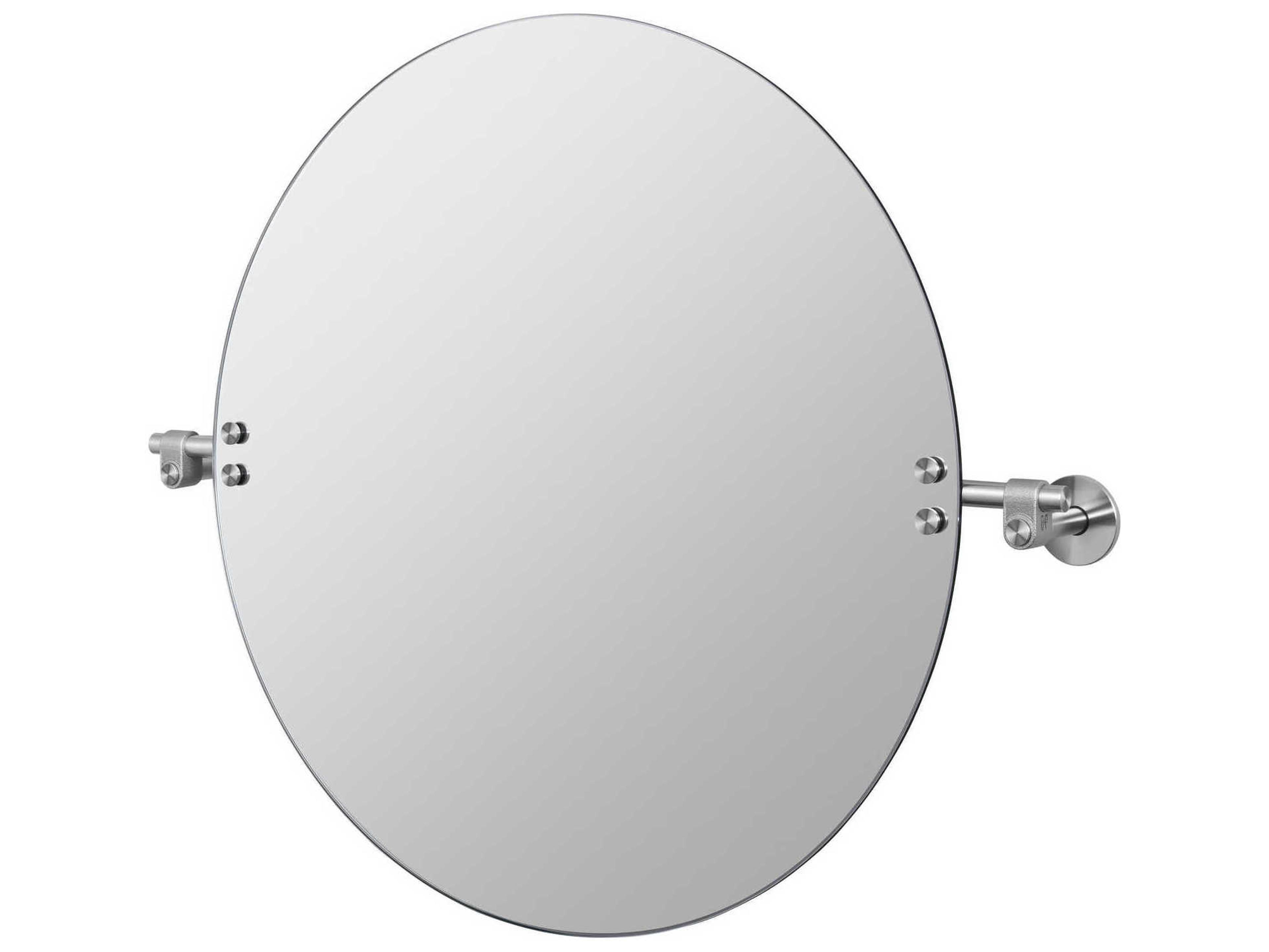 Steel Round Wall Mirror