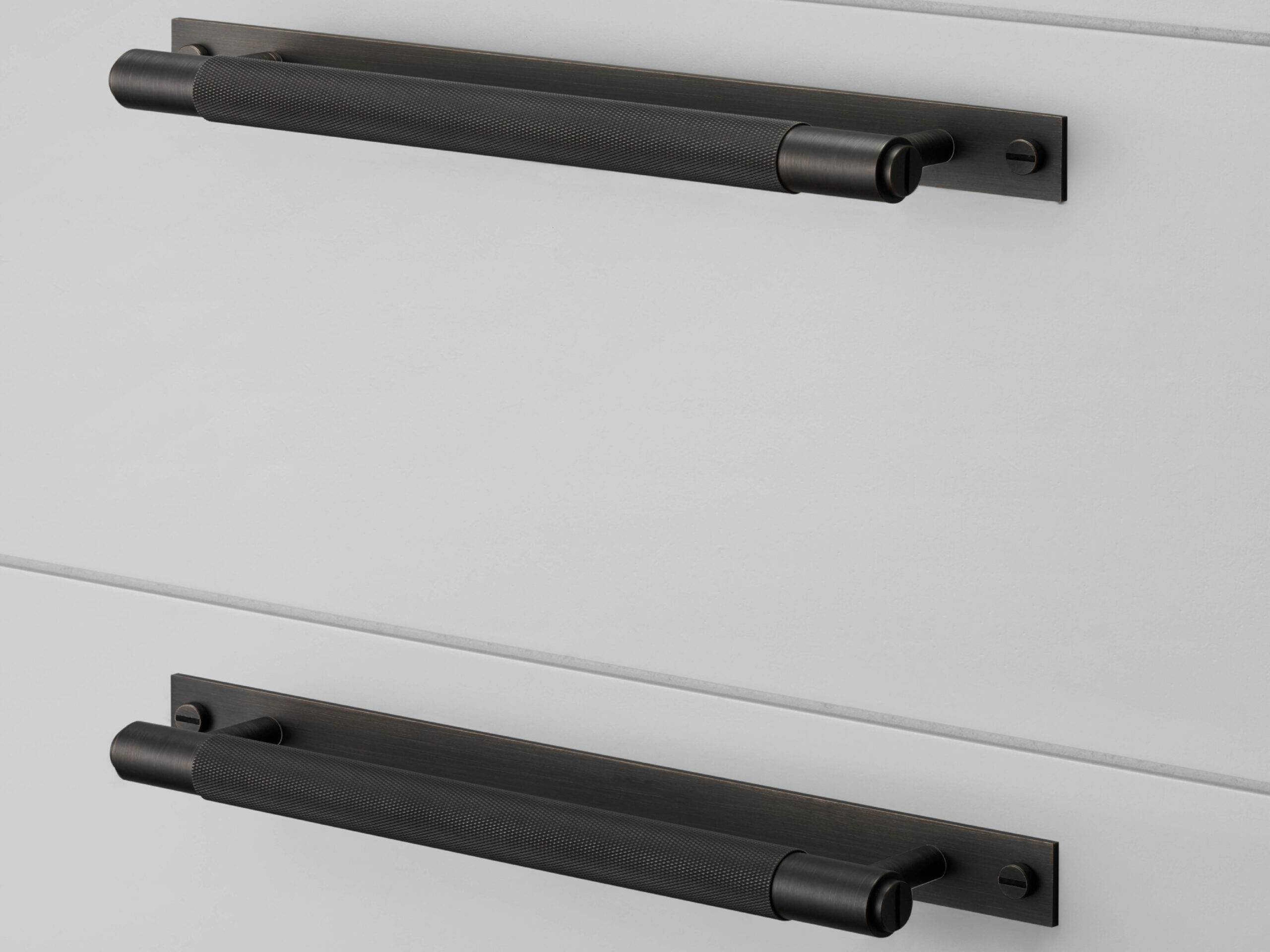 Buster + Punch Smoked Bronze Cross Plate Pull Bar