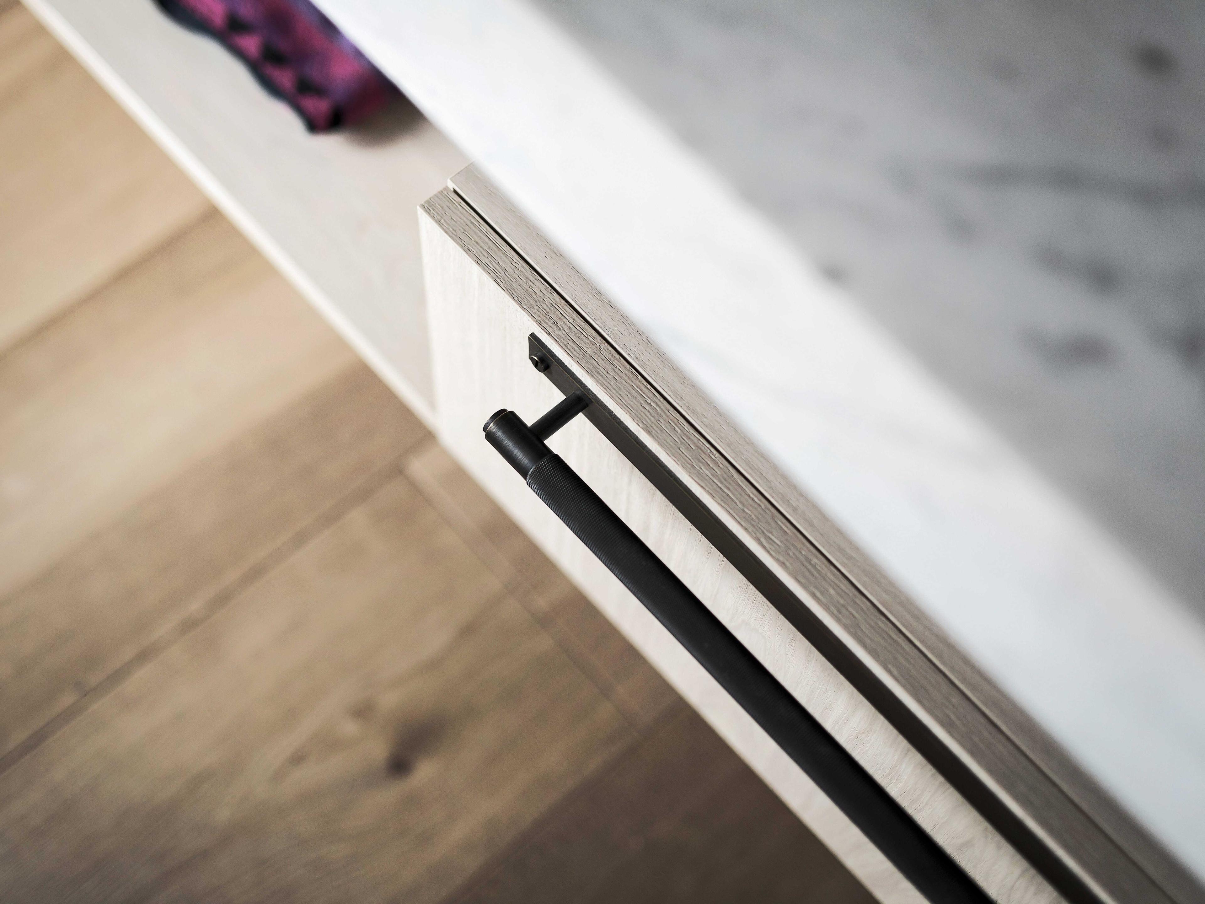 Buster + Punch Smoked Bronze Cross Plate Pull Bar